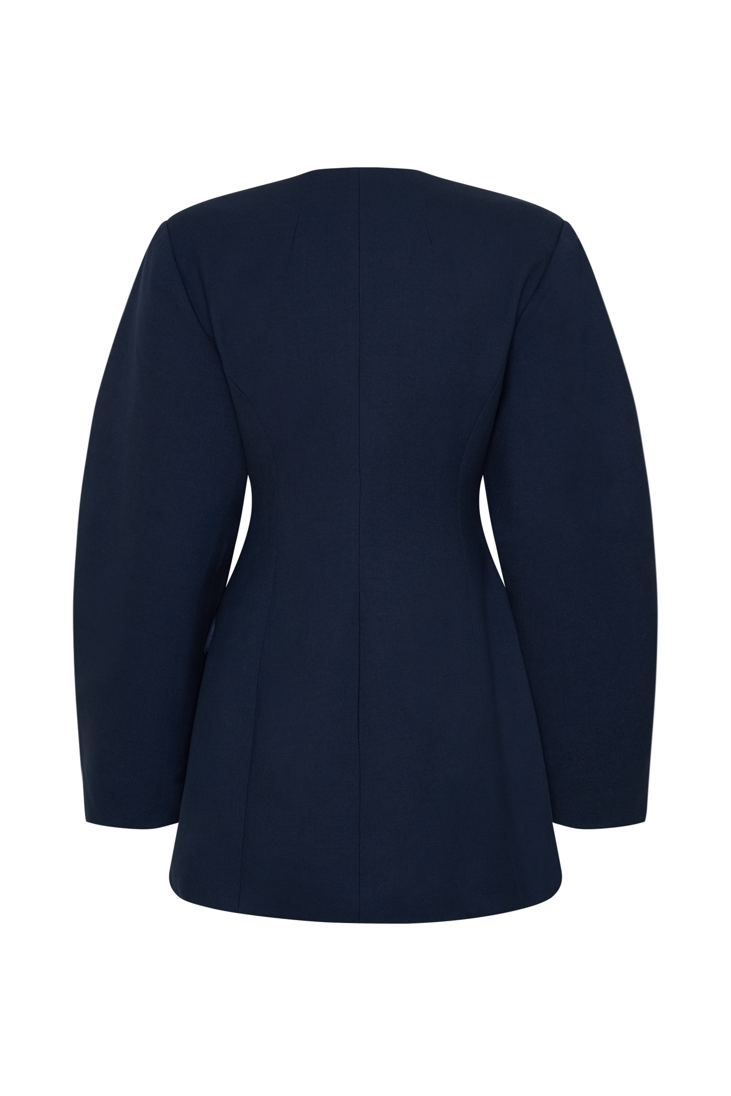 Beatrice Blazer Mini Dress - Navy - Image 8