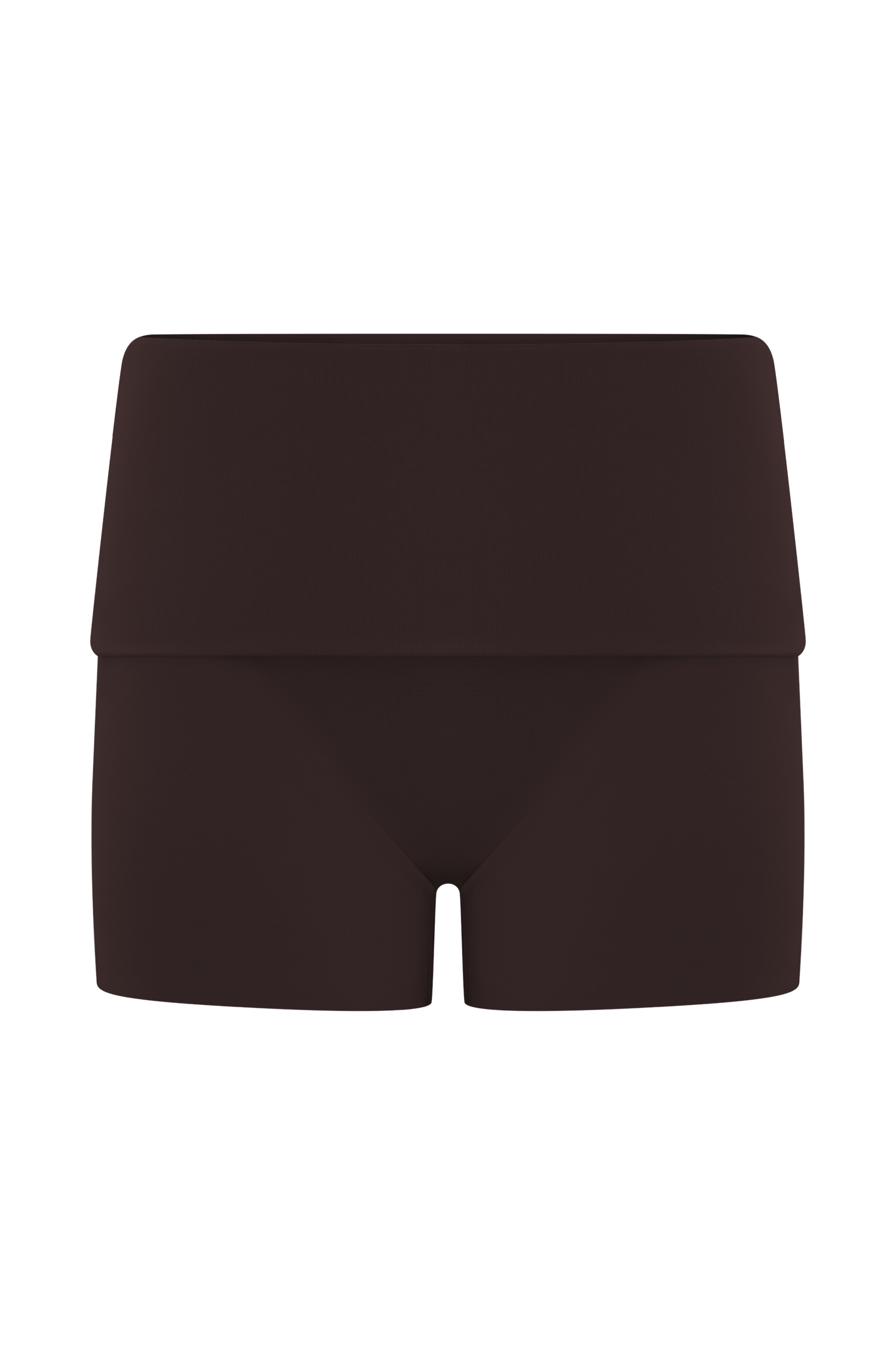 Birdie Fold Over Shorts - Chocolate - Image 11