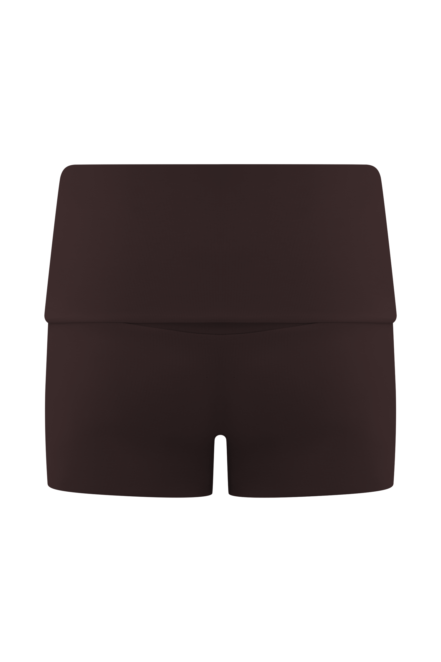 Birdie Fold Over Shorts - Chocolate - Image 10
