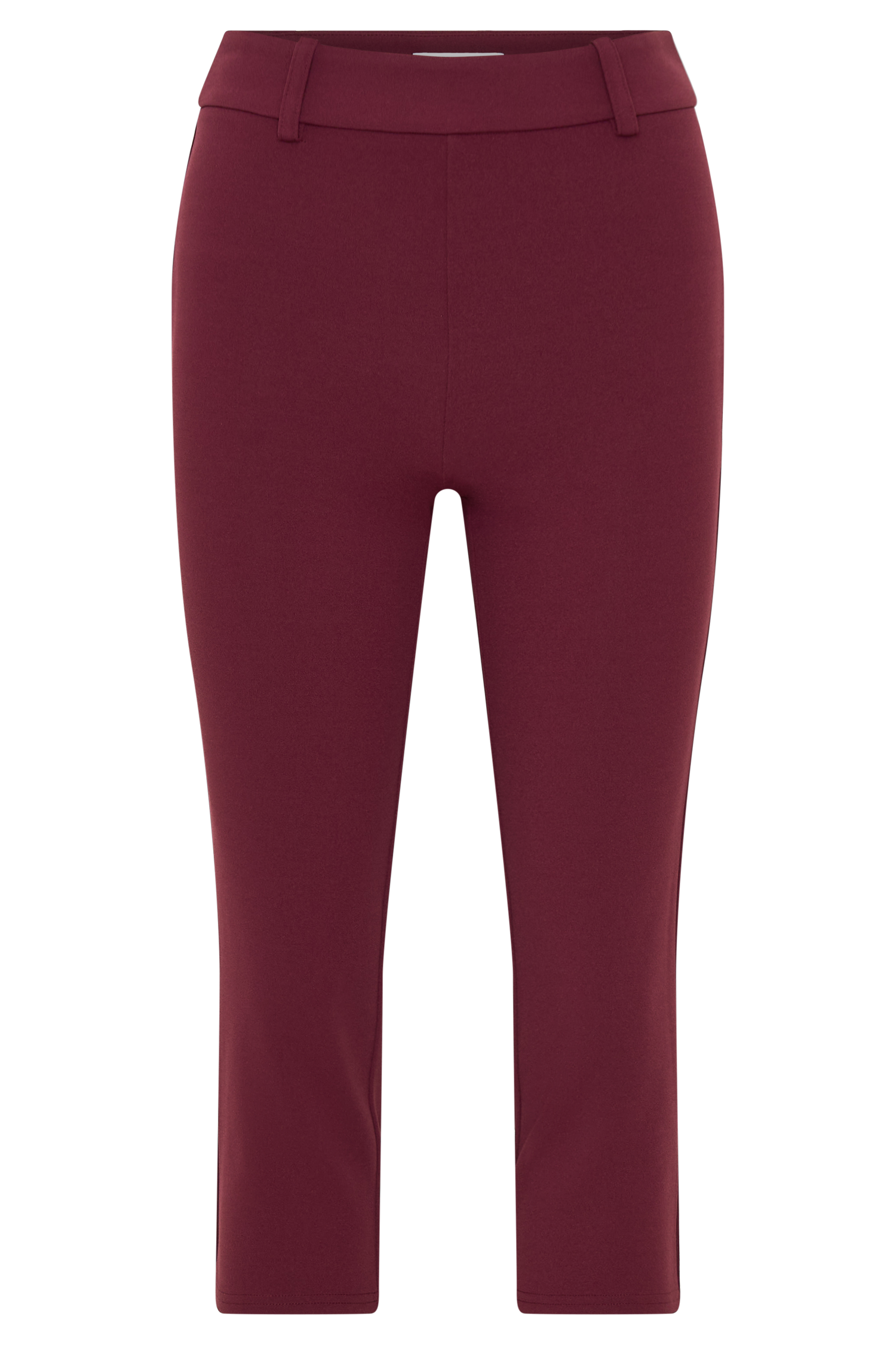 Blanca Stretch Crepe Capri Pants - Mahogany - Image 9