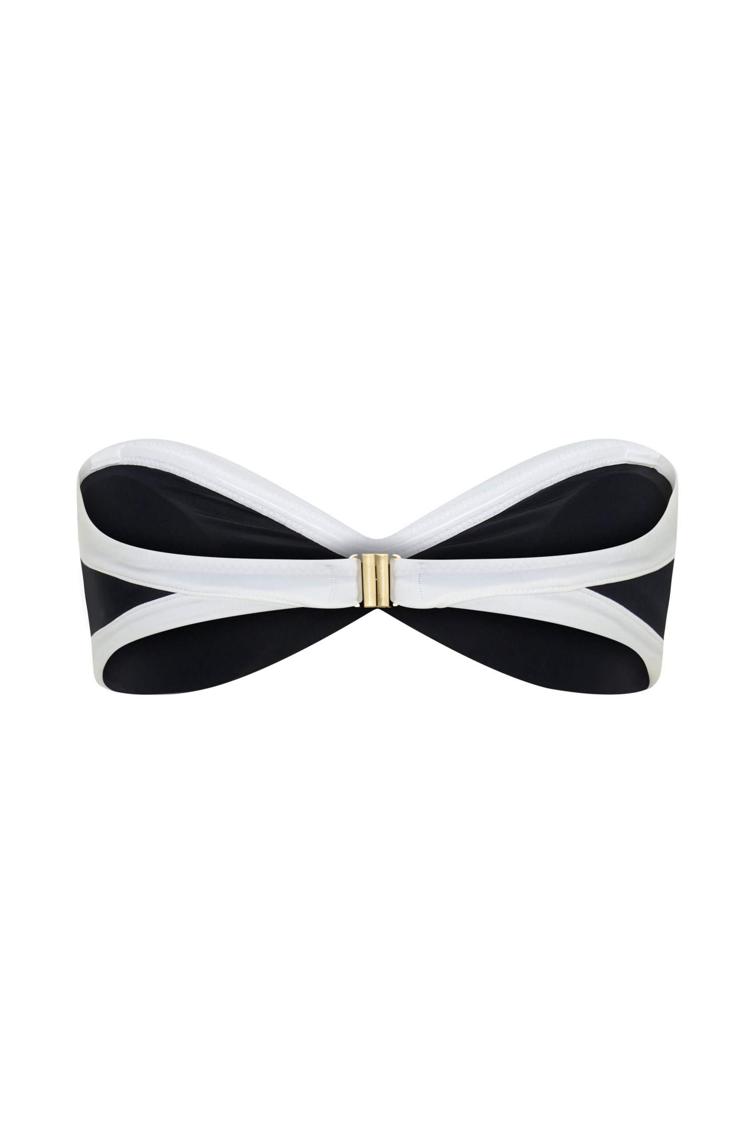Briar Strapless Bikini Top - Black/White - Image 12
