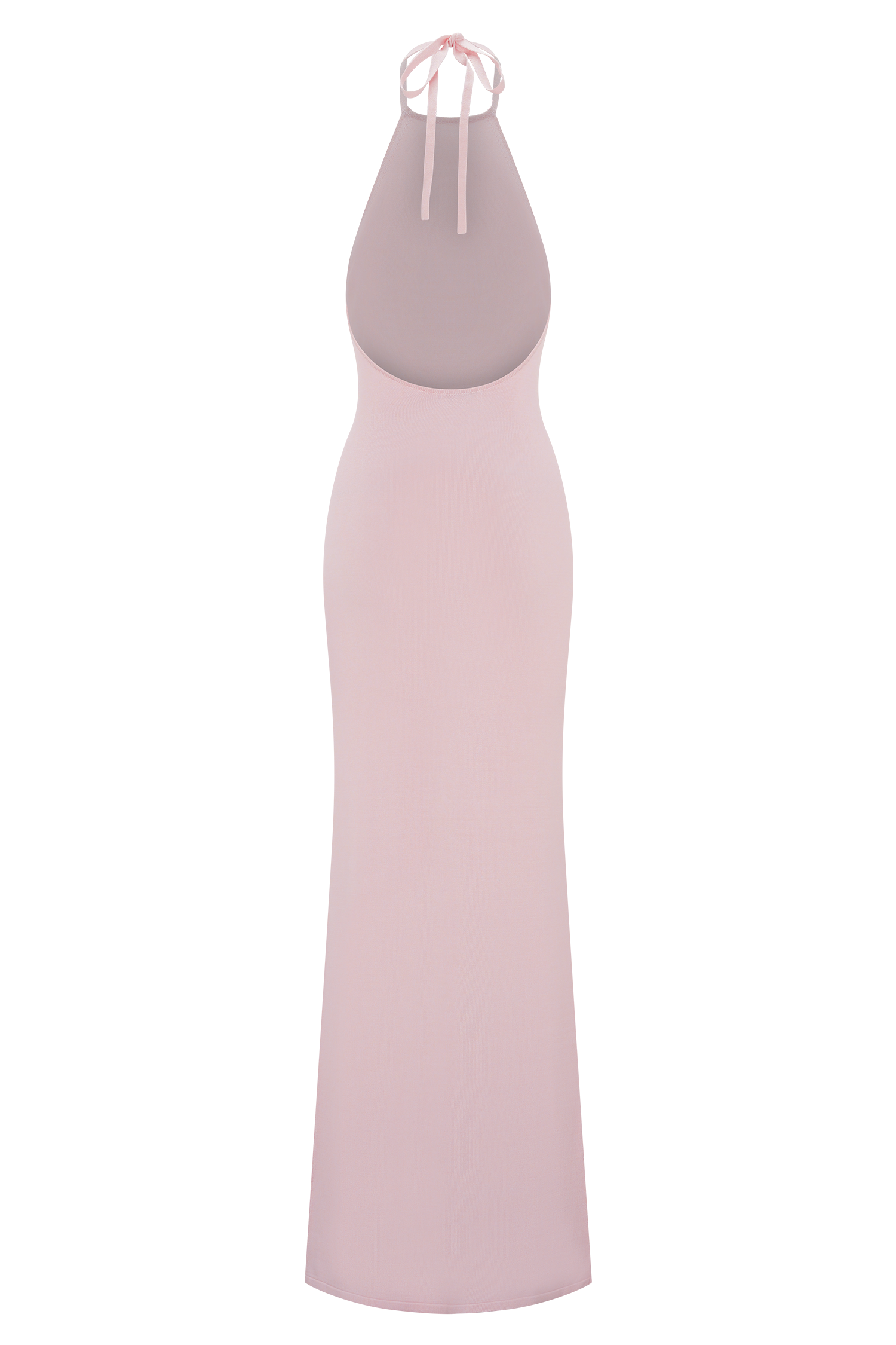 Brock Knit Halter Maxi Dress - Baby Pink - Image 6