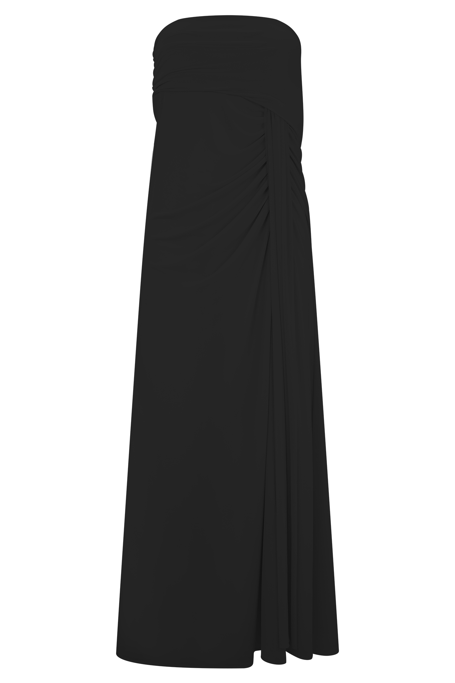 Calandra Slinky Maxi Skirt - Black - Image 8