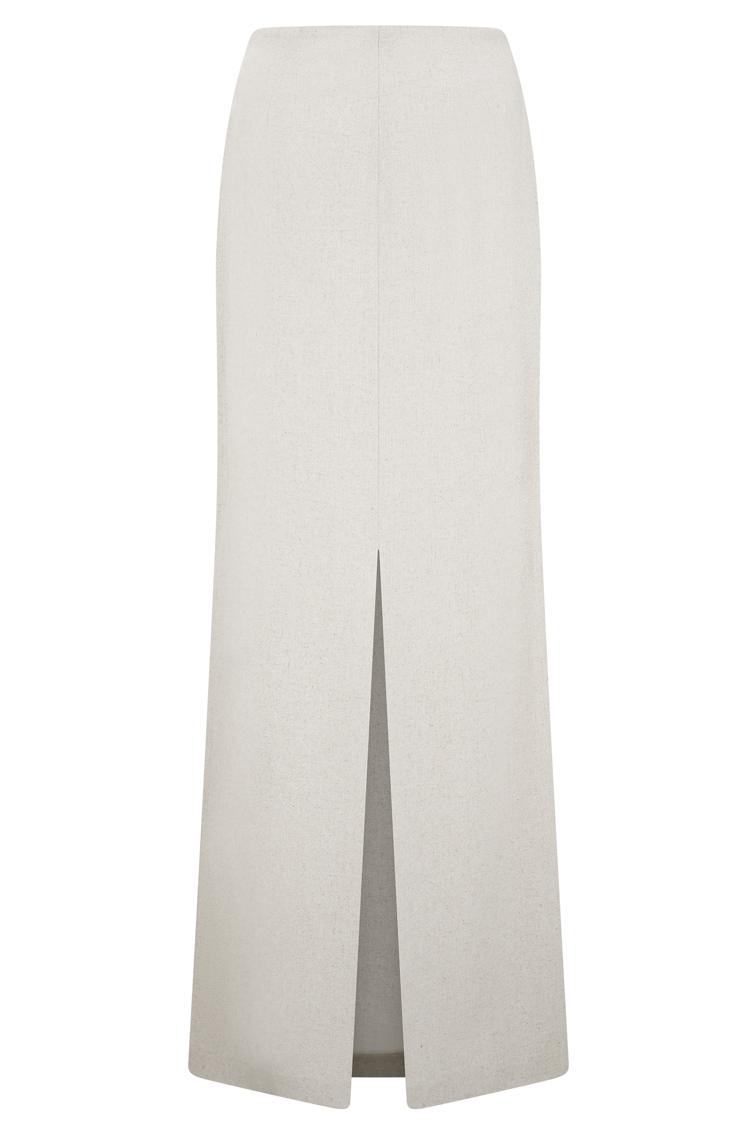 Casey Linen Embroidered Maxi Skirt - Natural - Image 7