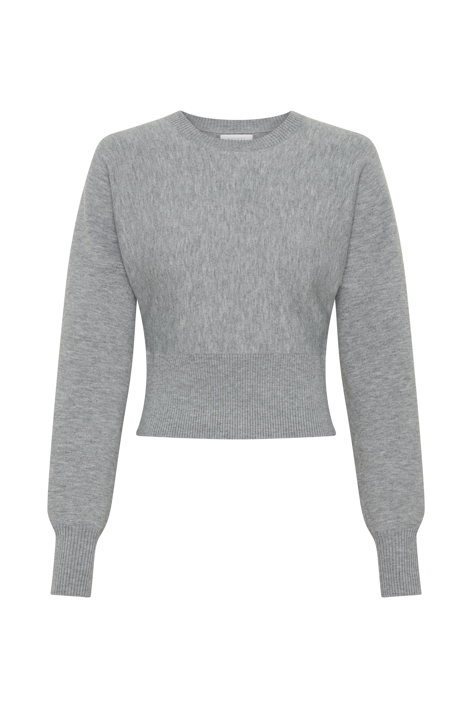 Ciaralee Cinched Waist Jumper - Grey Marle - Image 9
