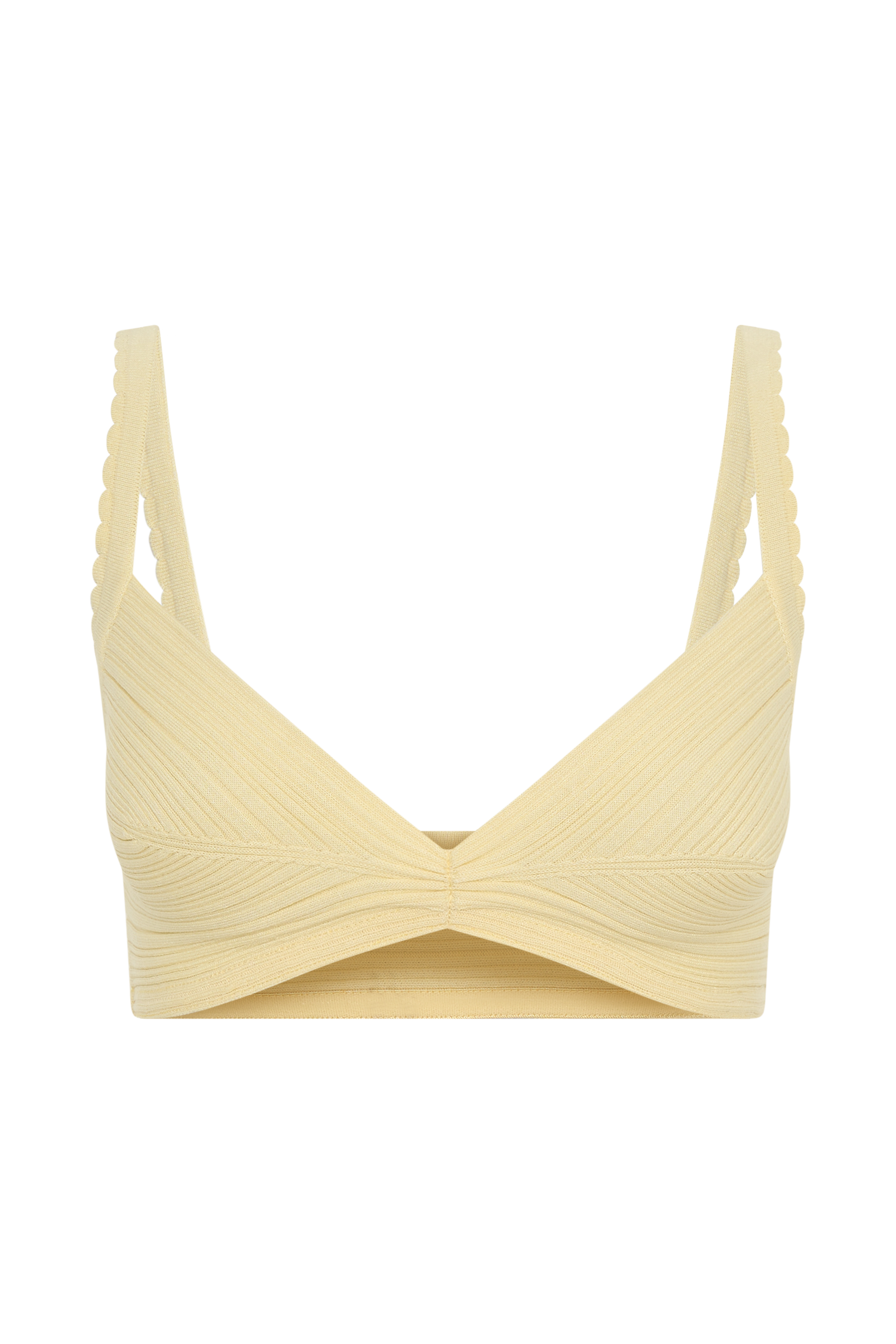 Coleene Pointelle Knit Top - Lemon - Image 9