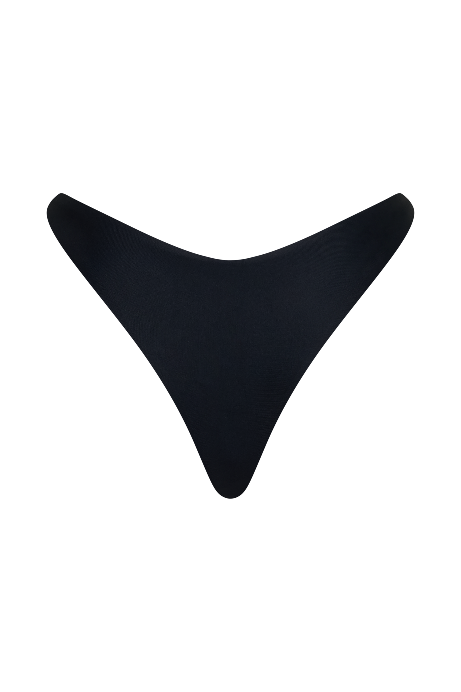 Coralia High Side Thong Bikini Bottom - Black - Image 13