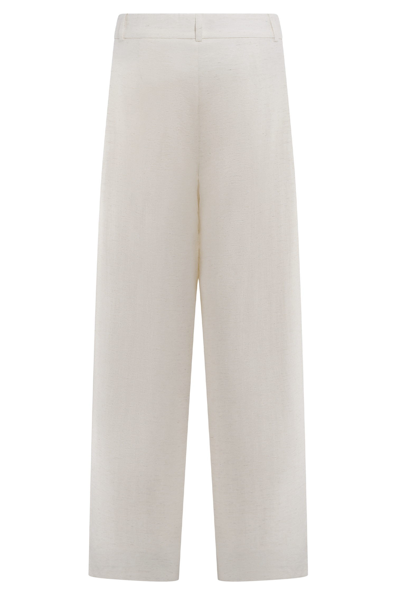 Cyrene Linen Wide Leg Pants - Oat Marle - Image 8