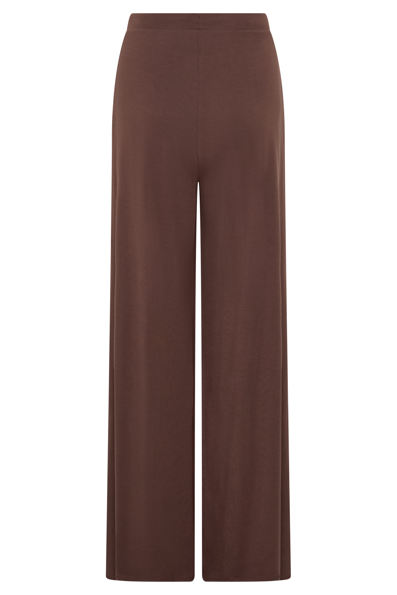 Dewi Wide Leg Modal Pants - Chocolate - Image 9