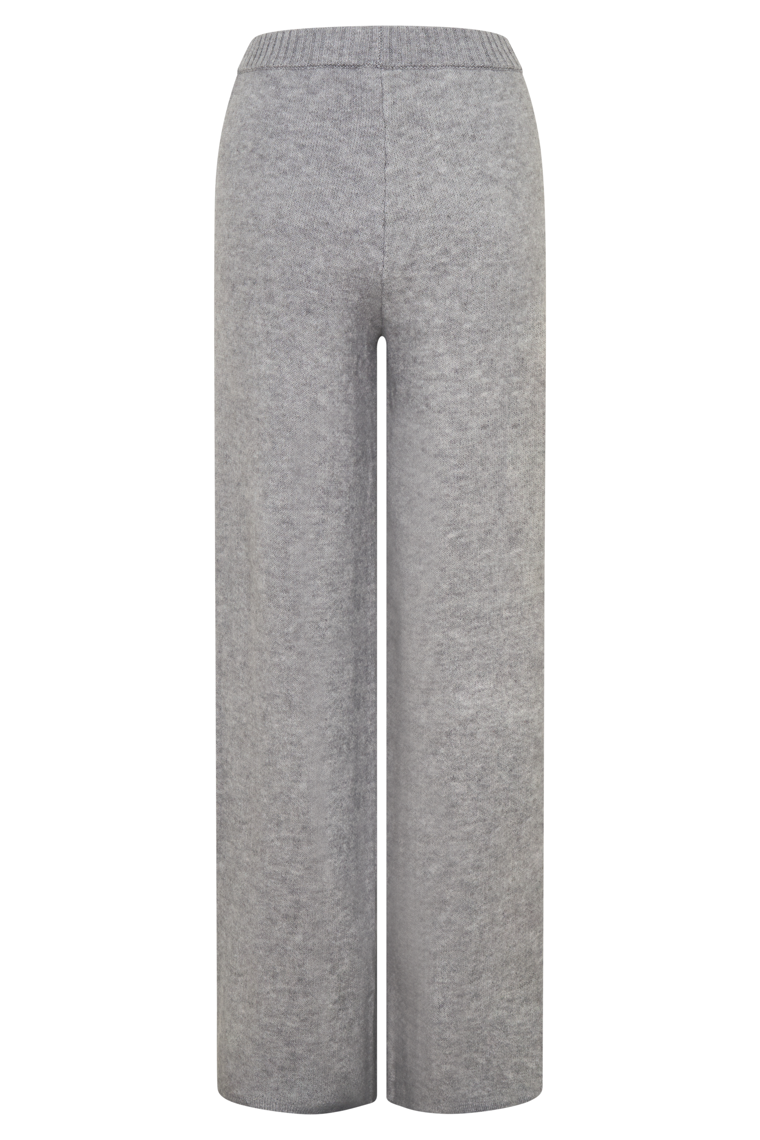 Evan Knit Wide Leg Pants - Grey Marle - Image 10