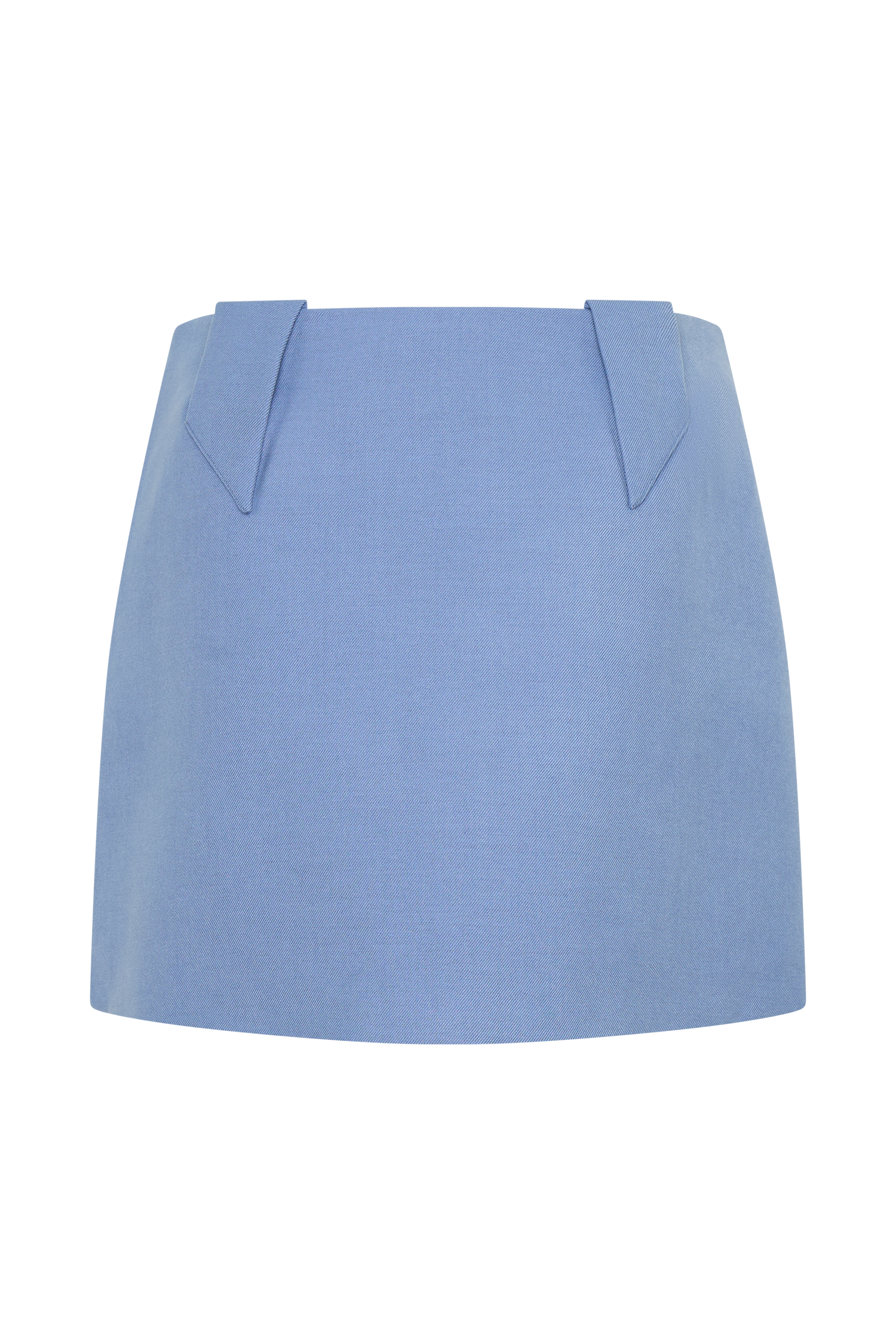 Gina Suiting Mini Skirt - Ocean Blue - Image 8