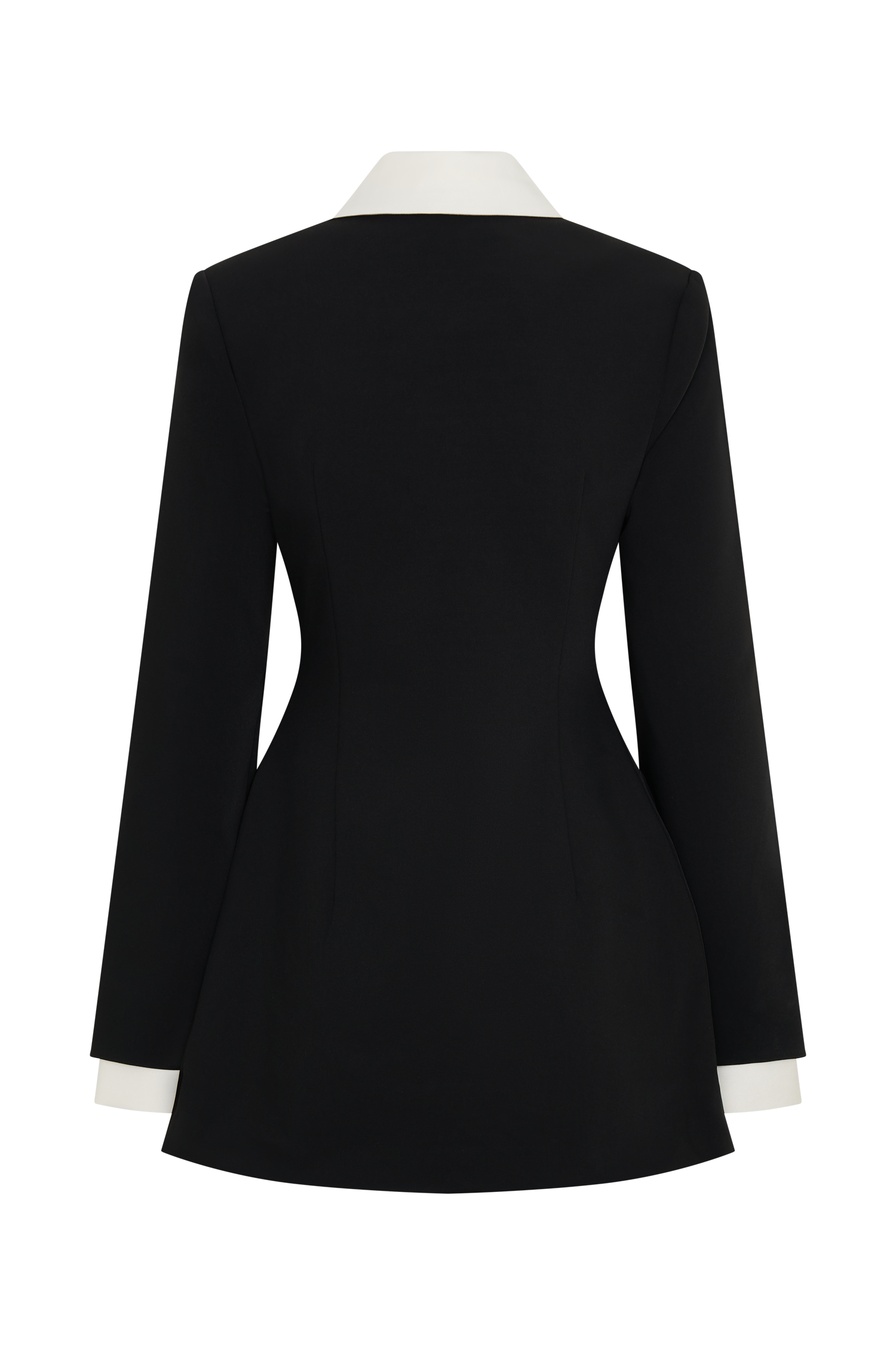Gretchen Suiting Mini Dress - Black - Image 10