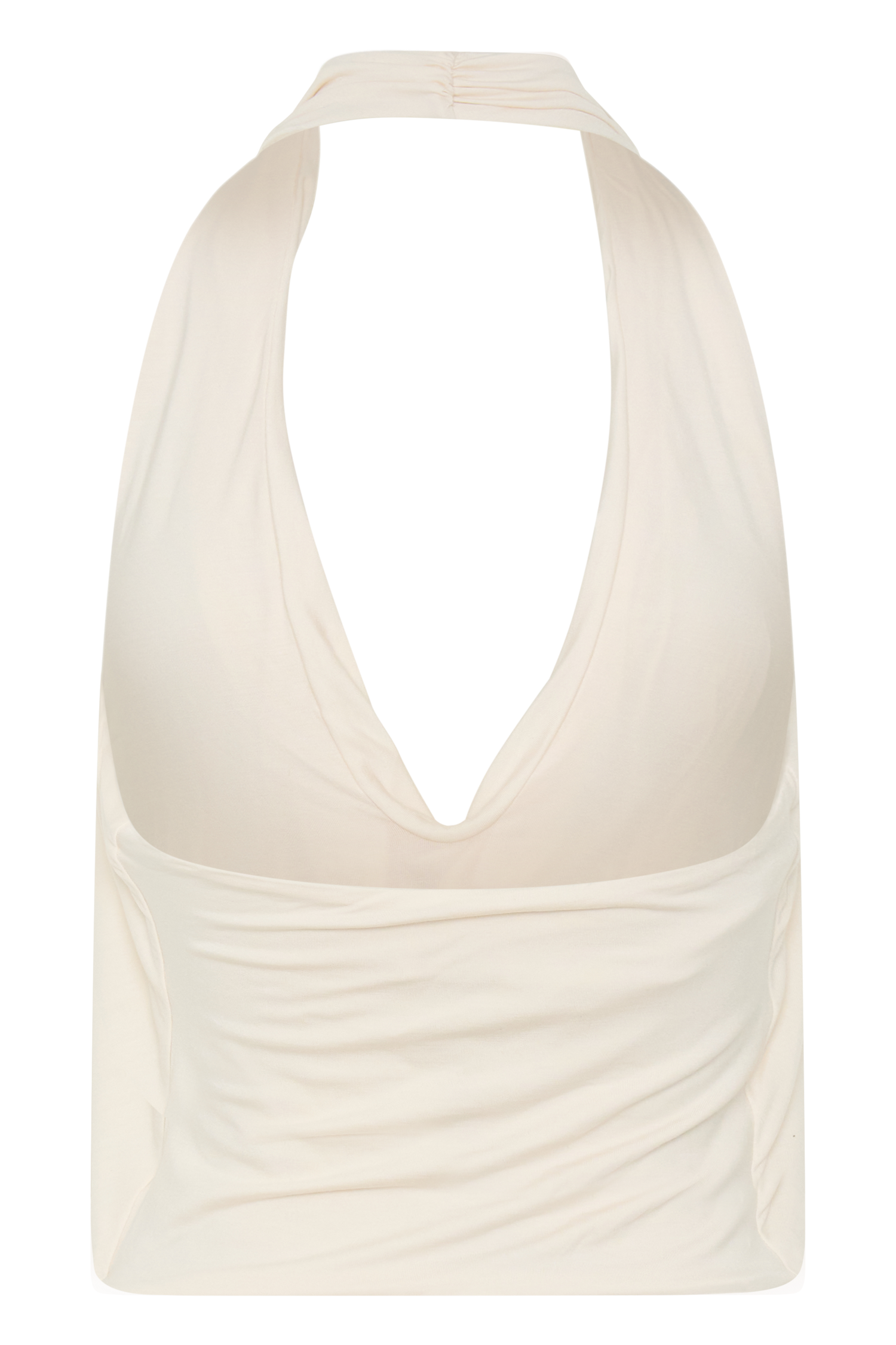 Huyen Cowl Front Modal Top - Ivory - Image 8