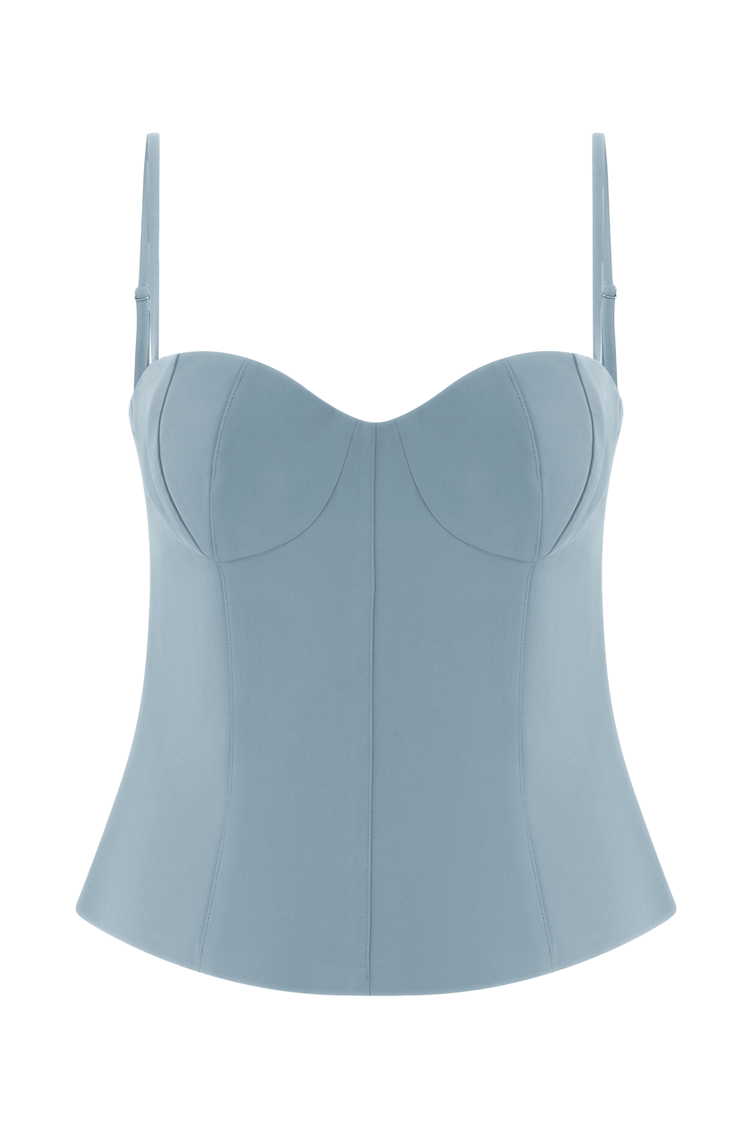Jaime Spaghetti Strap Suiting Top - Ocean Blue - Image 8