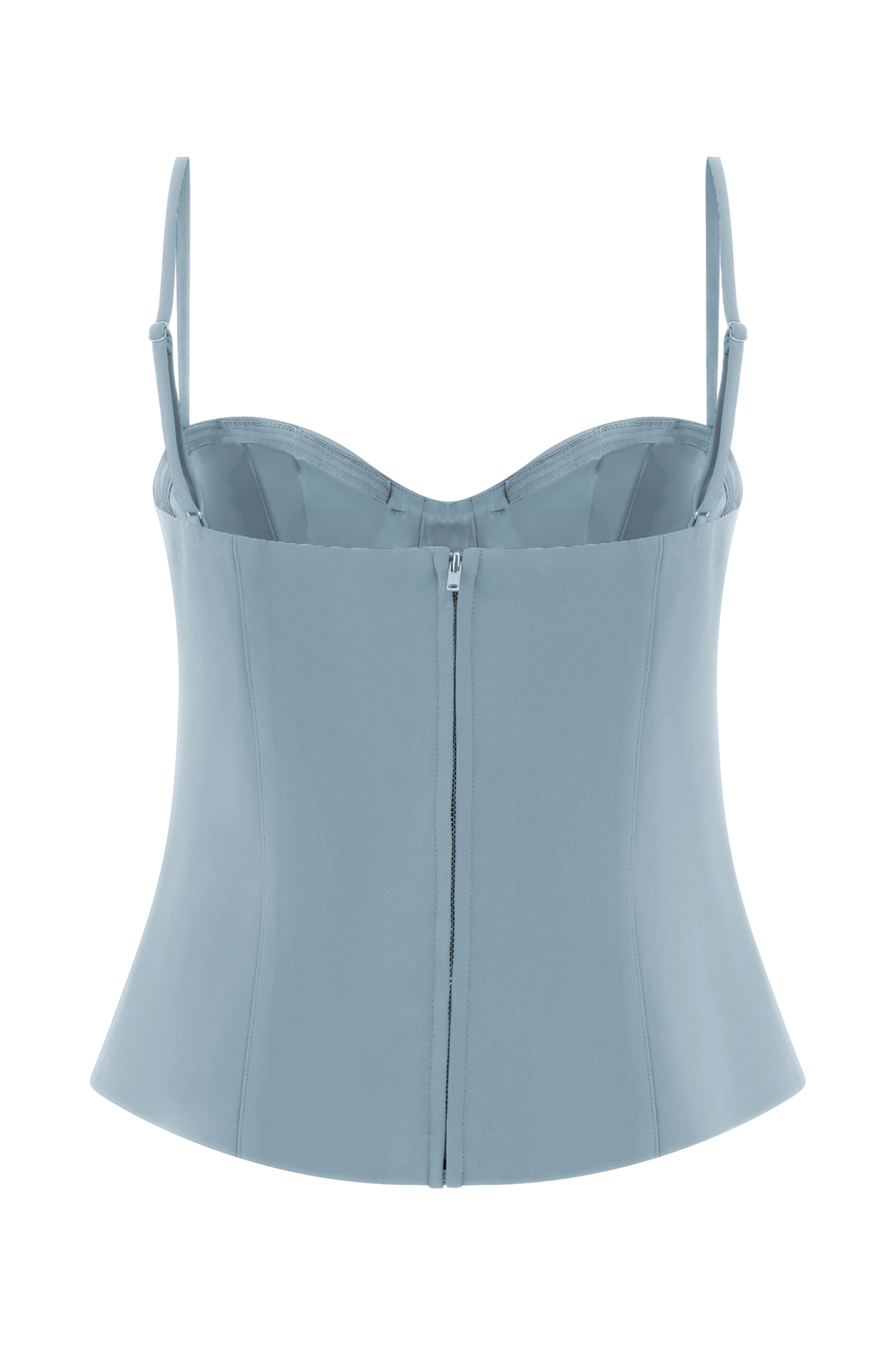Jaime Spaghetti Strap Suiting Top - Ocean Blue - Image 7