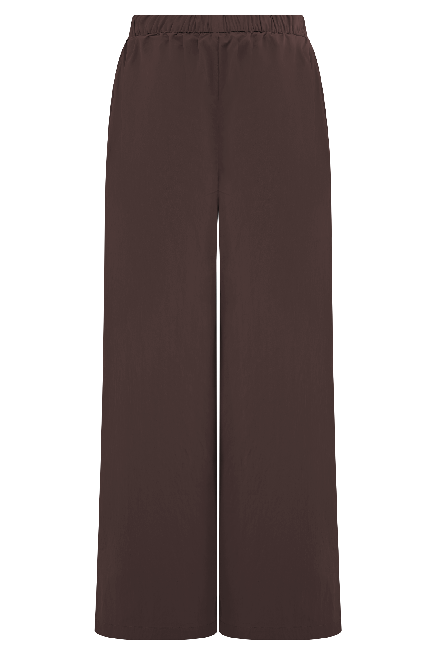 Janayia Cotton Wide Leg Pants - Dark Espresso - Image 8