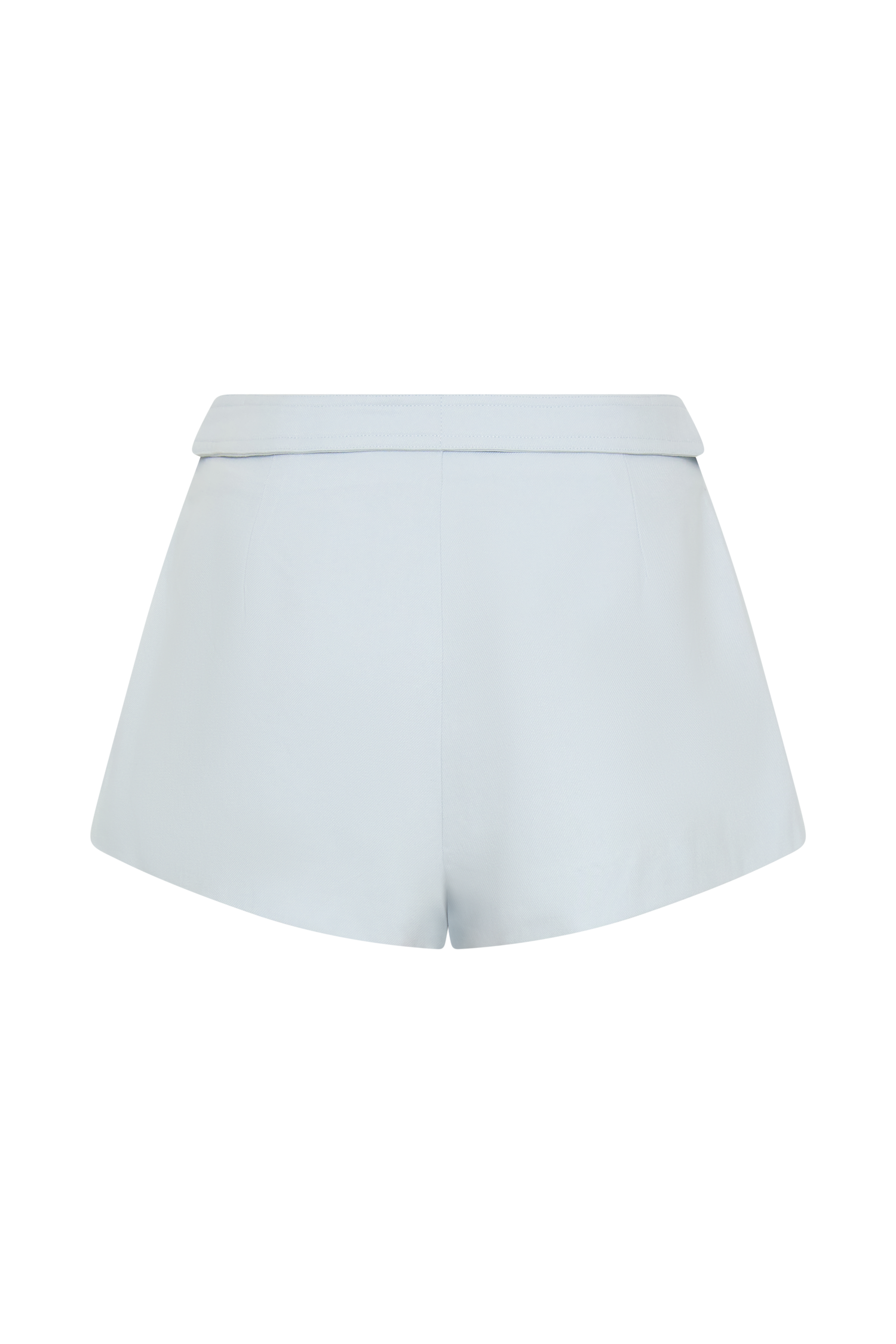 Josephine Cotton Shorts With Waistbands - Ice Blue - Image 8