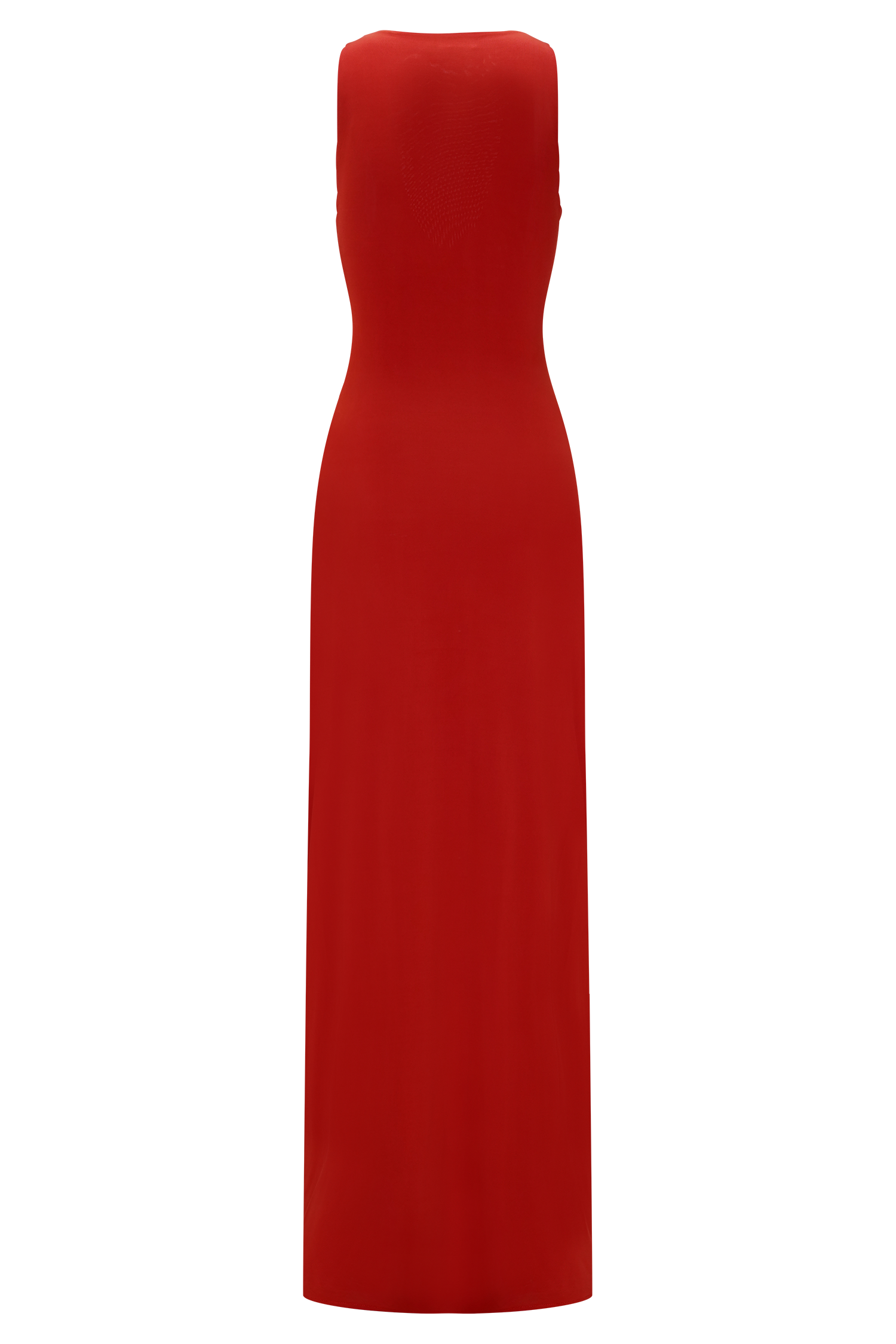 Kaiden Slinky Beaded Maxi Dress - Desert Red - Image 8