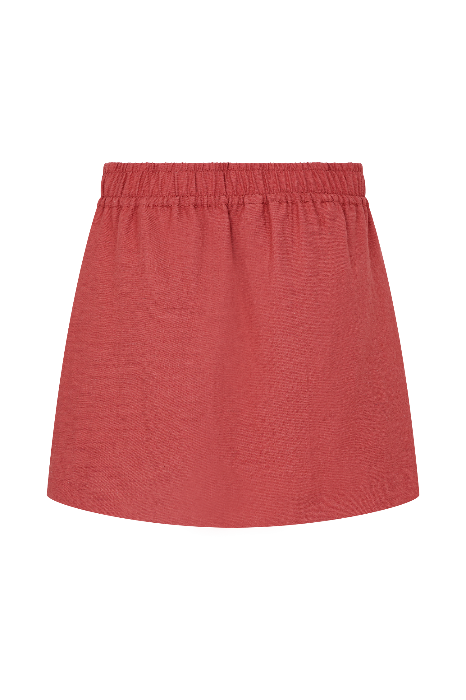 Kallie Linen Skort - Burnt Rose - Image 8