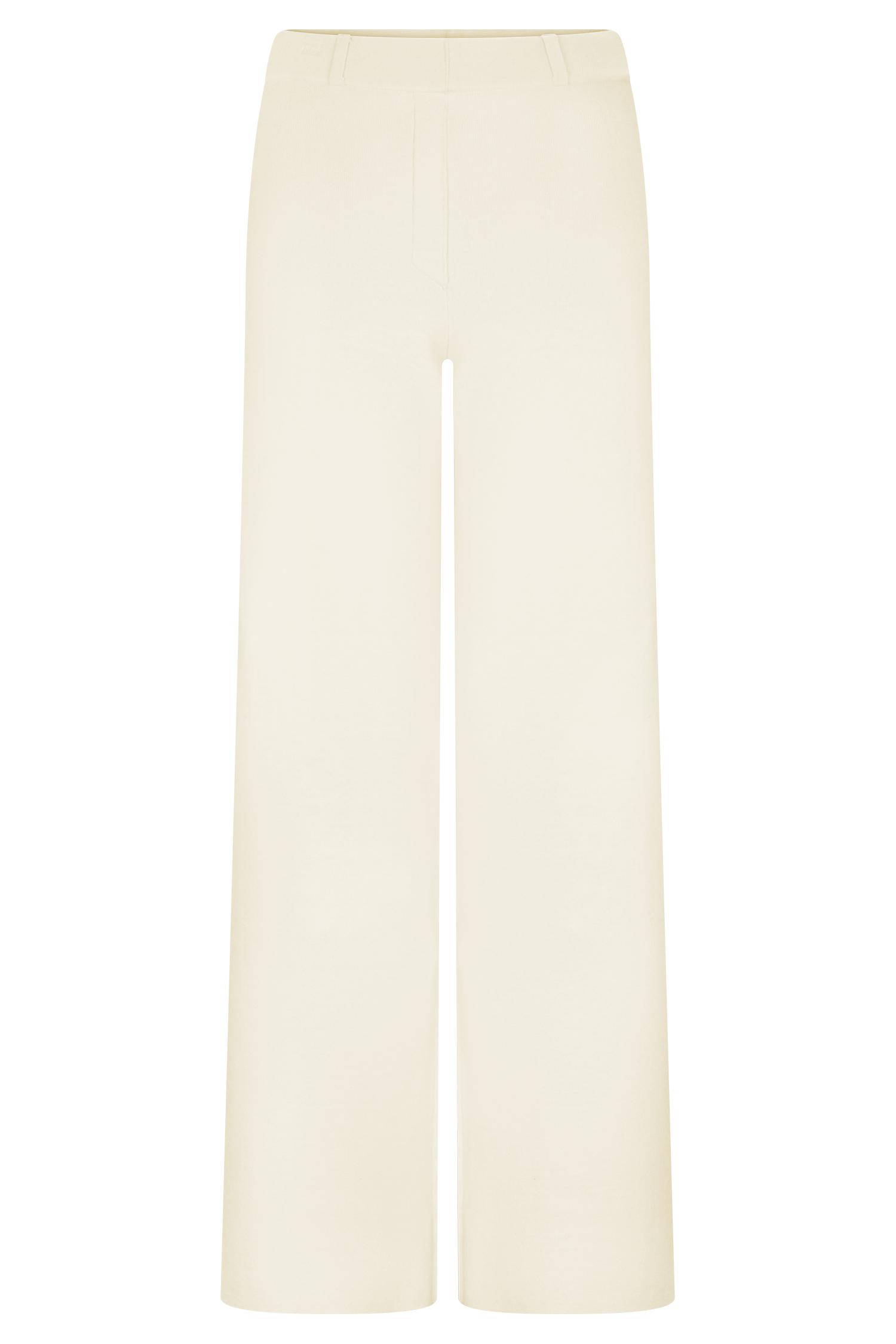Lauren Knit Trouser - Ivory - Image 9