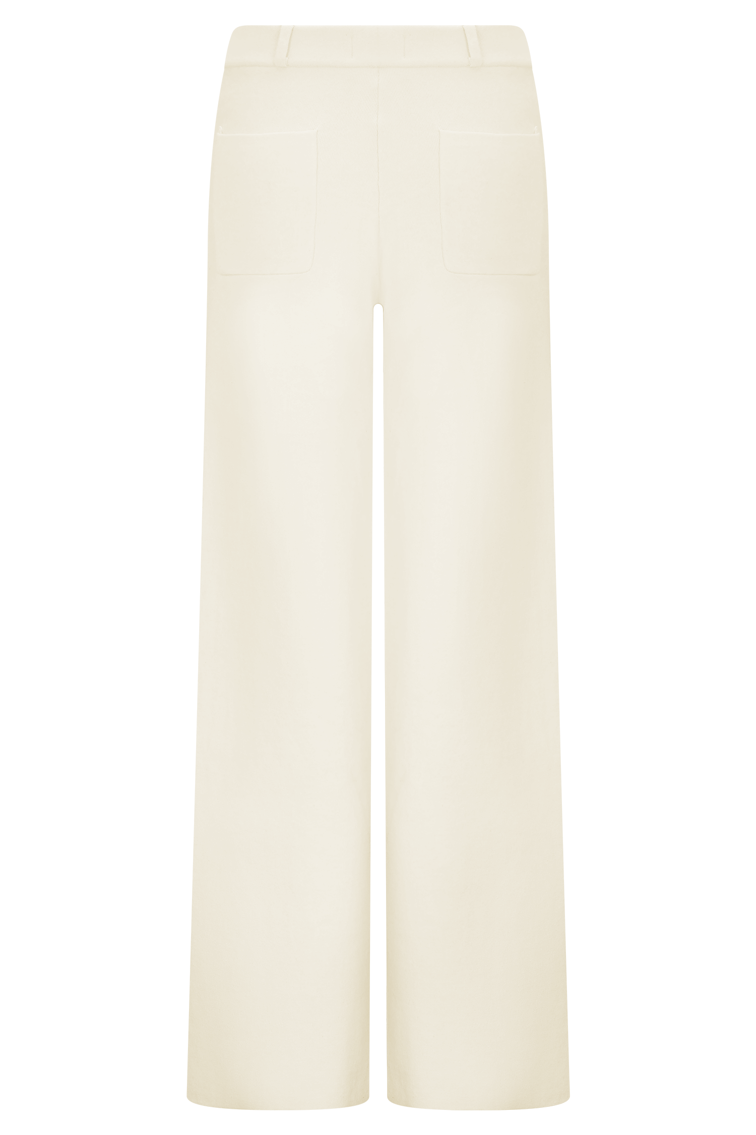 Lauren Knit Trouser - Ivory - Image 8