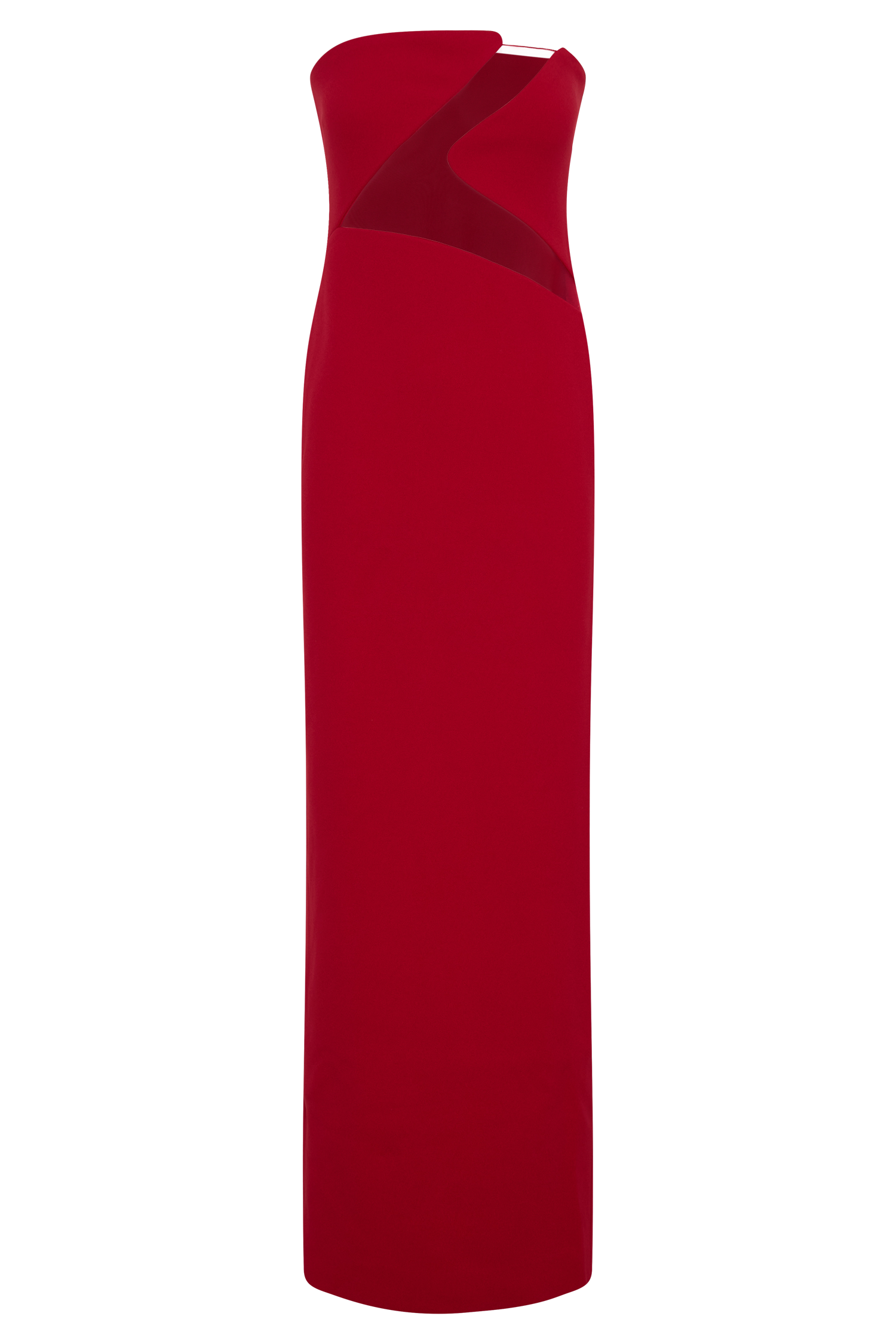 Lianne Strapless Maxi Dress - Red - Image 9