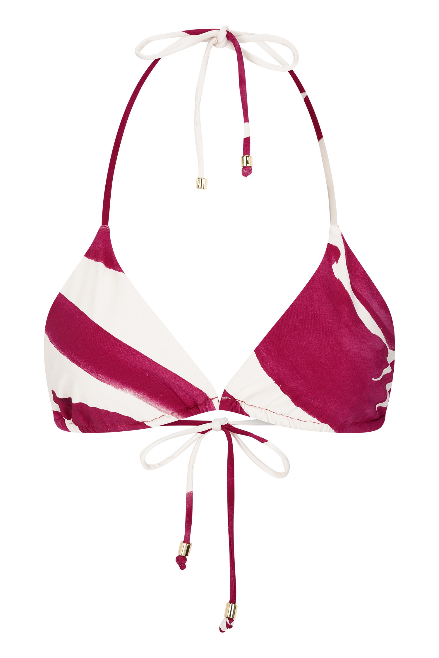 Marquise Bikini Top - Dragonfruit Deco Fleur Print - Image 6