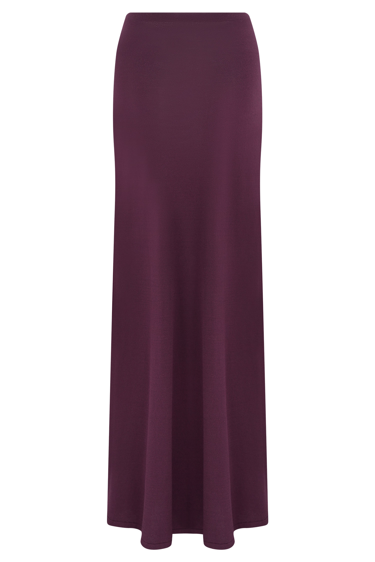 Martiena Knit Maxi Skirt - Plum - Image 7