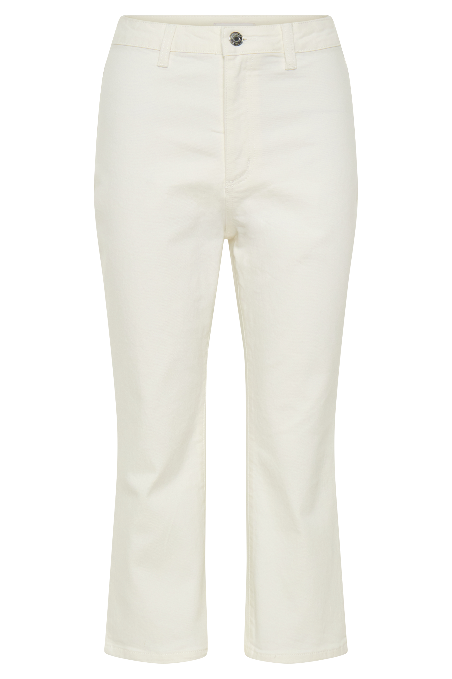 Mary Denim Capris - White - Image 11