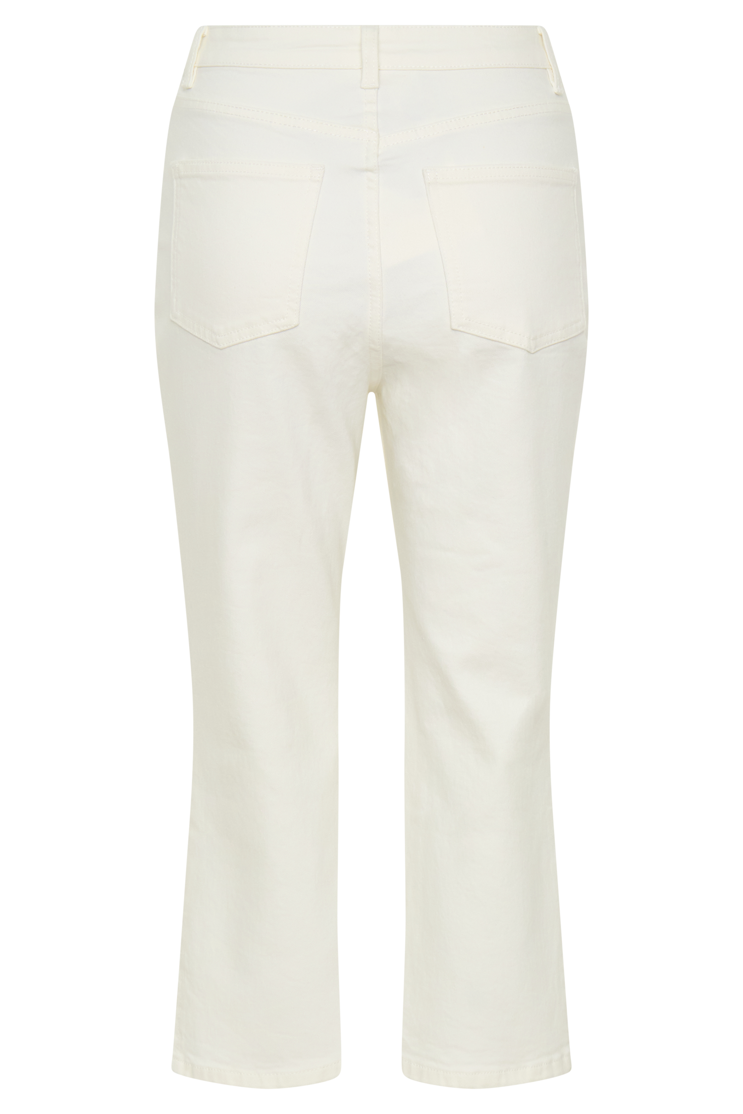 Mary Denim Capris - White - Image 10