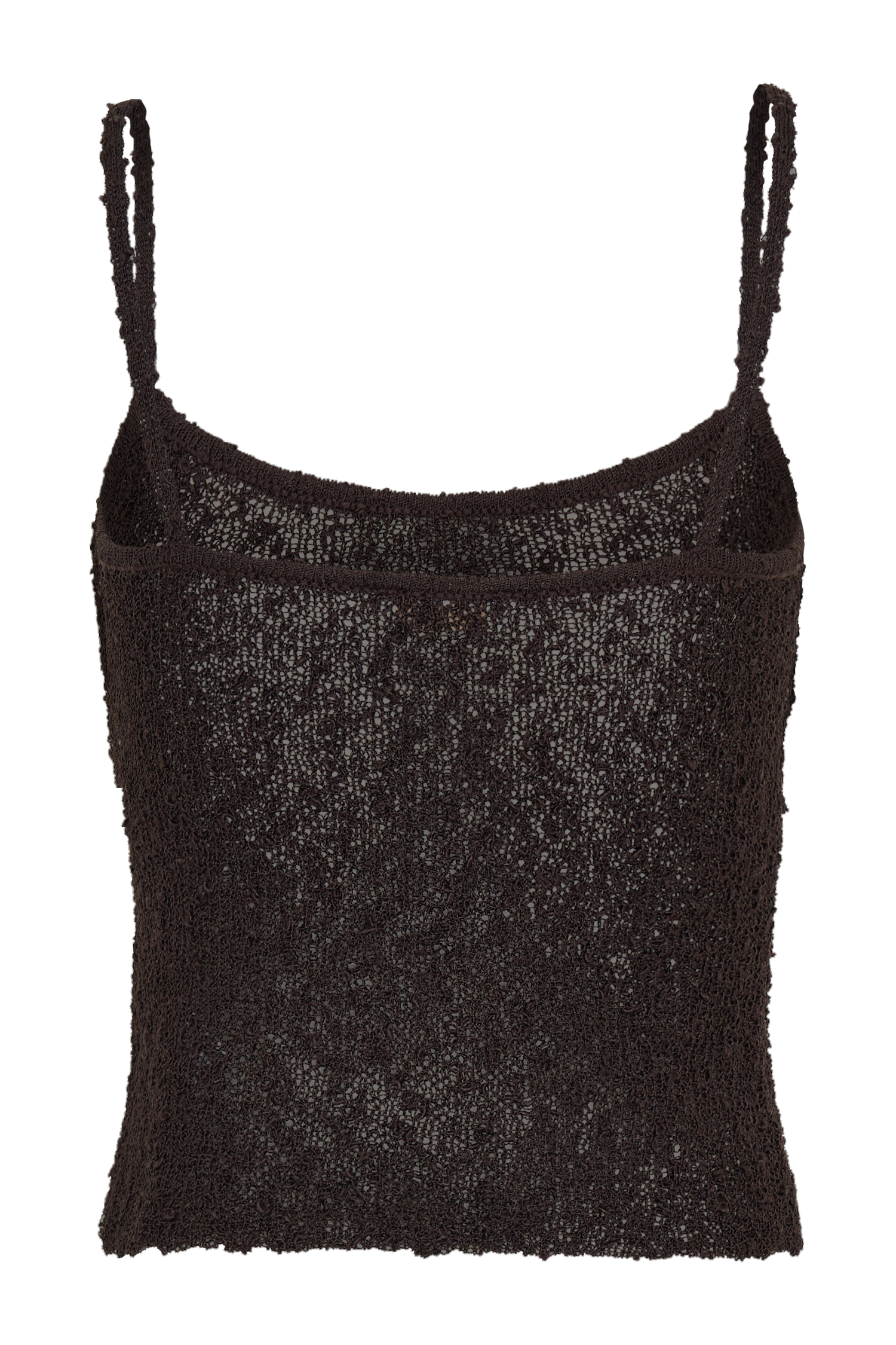Mattais Boucle Knit Top - Dark Chocolate - Image 10