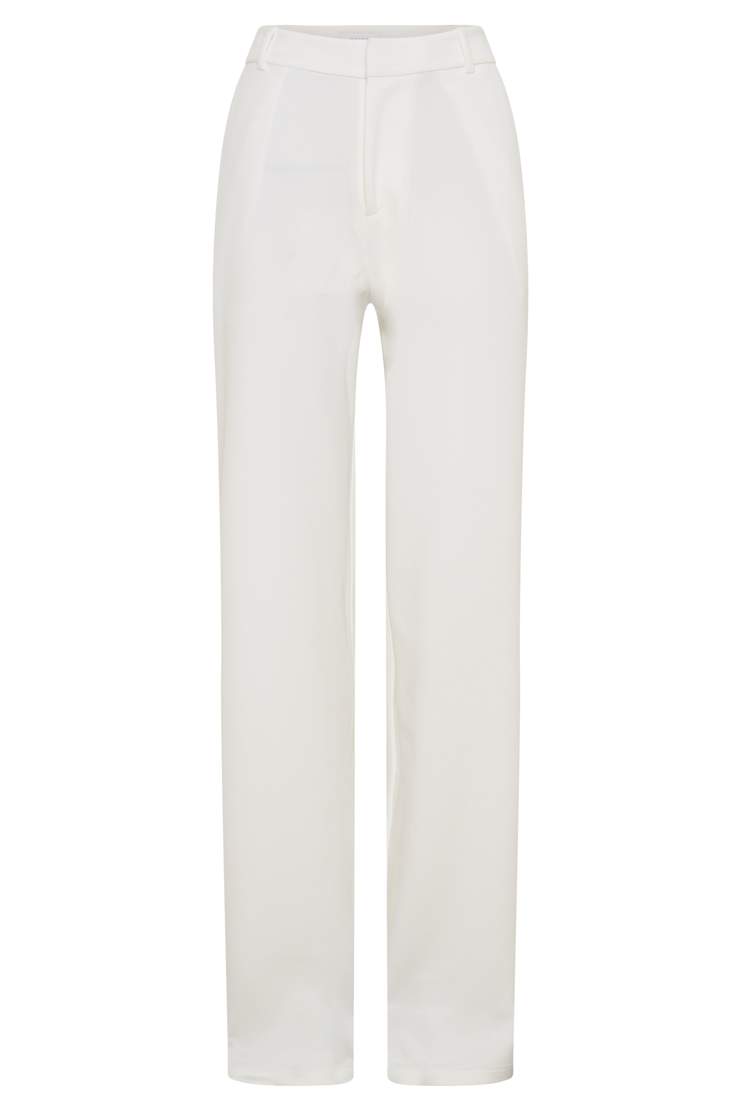 Maude Crepe Straight Leg Pants - Ivory - Image 9