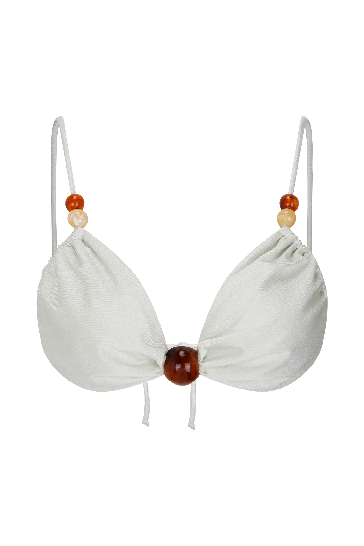 Memphis Beaded Bikini Top - Mint - Image 8