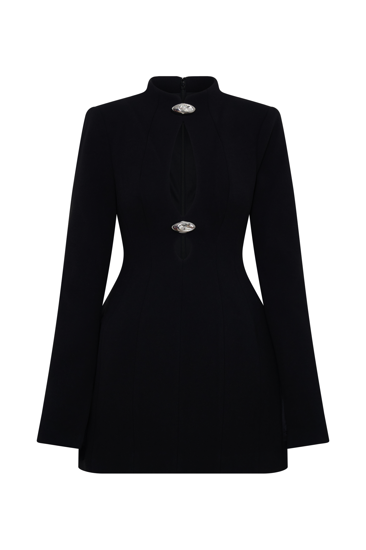 Michelle Cut Out Mini Dress - Black - Image 10