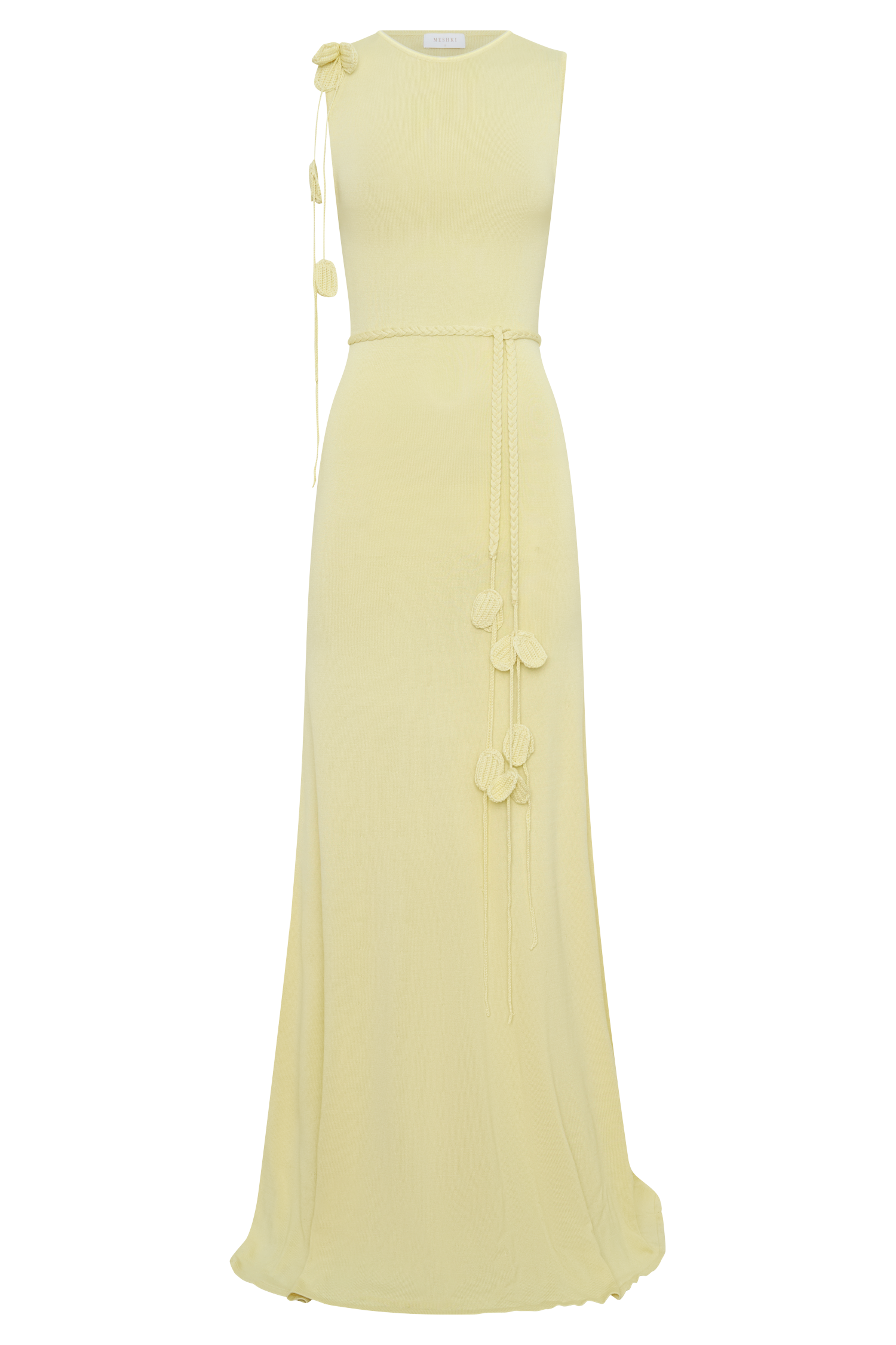 Monay Tulip Maxi Dress - Lemon - Image 7