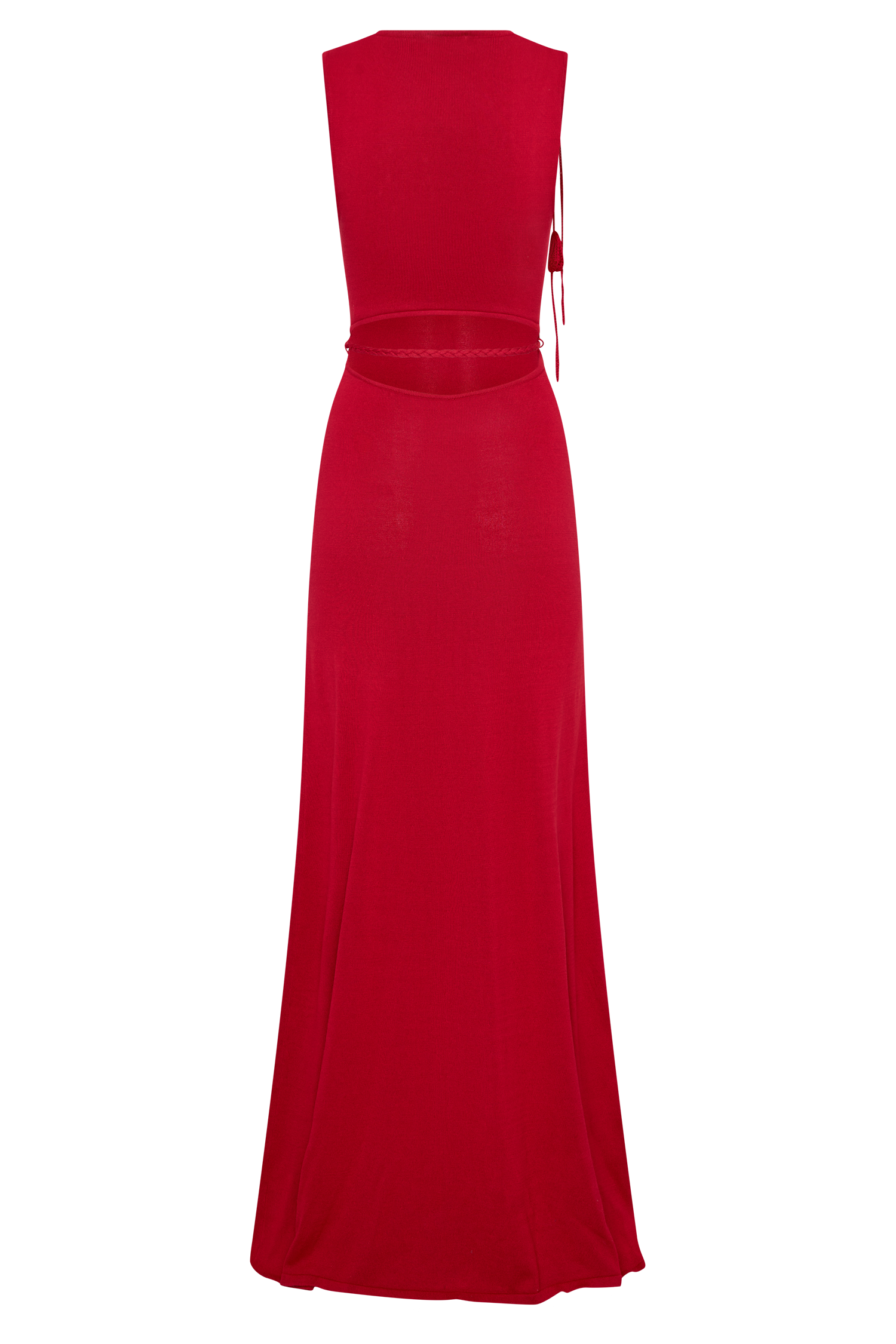 Monay Tulip Maxi Dress - Raspberry - Image 8
