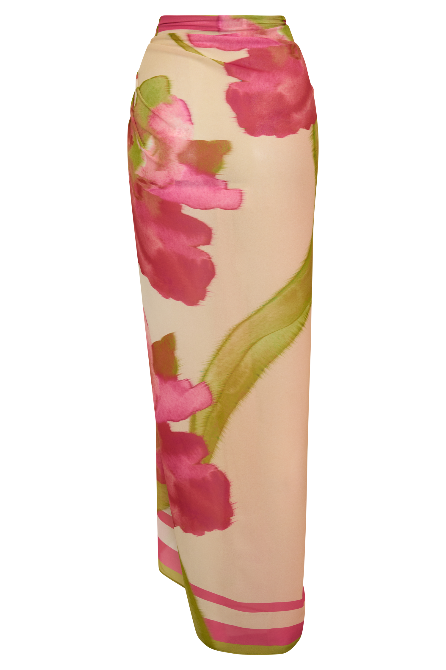 Nena Printed Sarong - Camillea Flower Print - Image 12