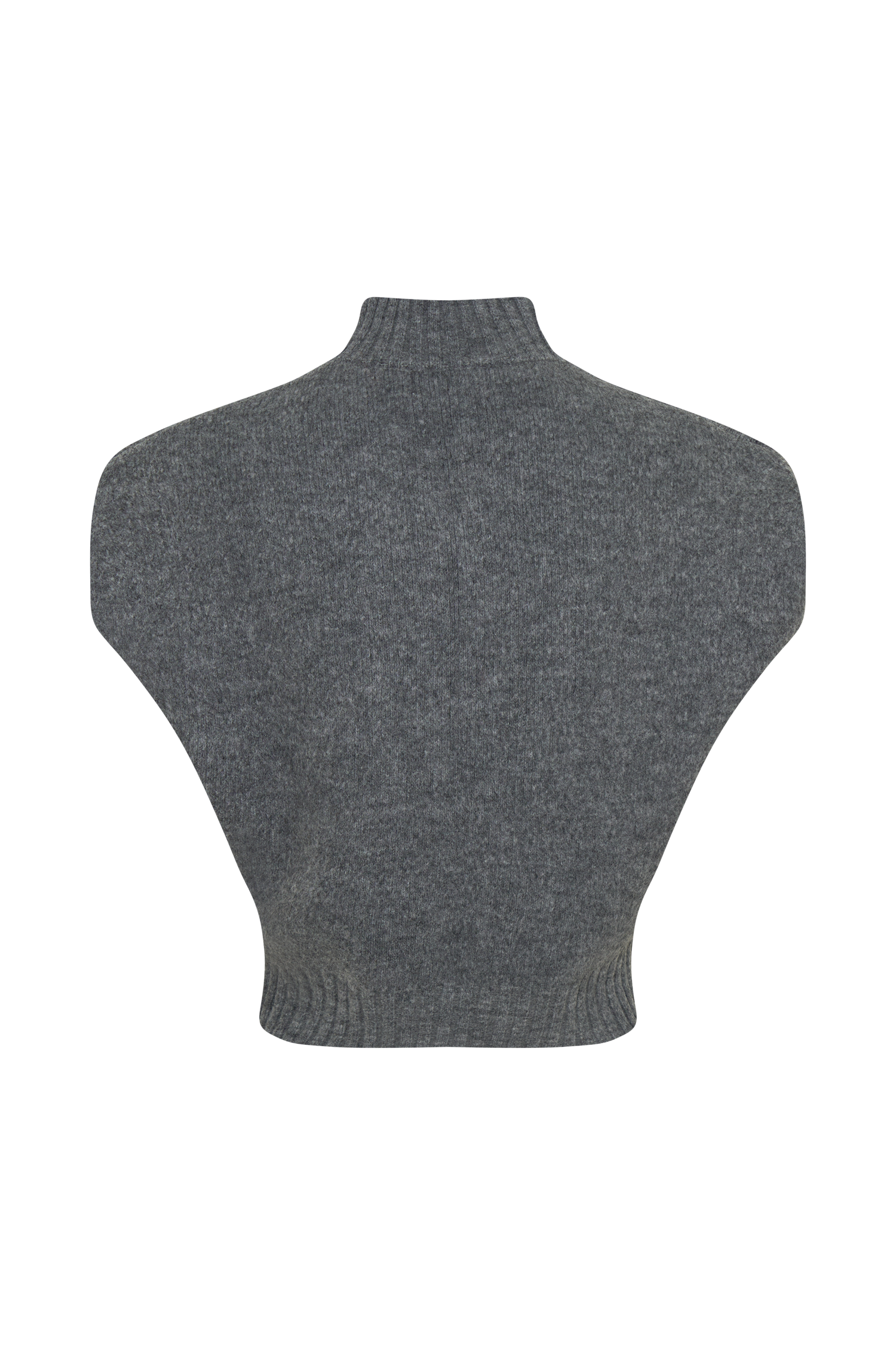 Niko Knit Oversized Top - Charcoal - Image 10