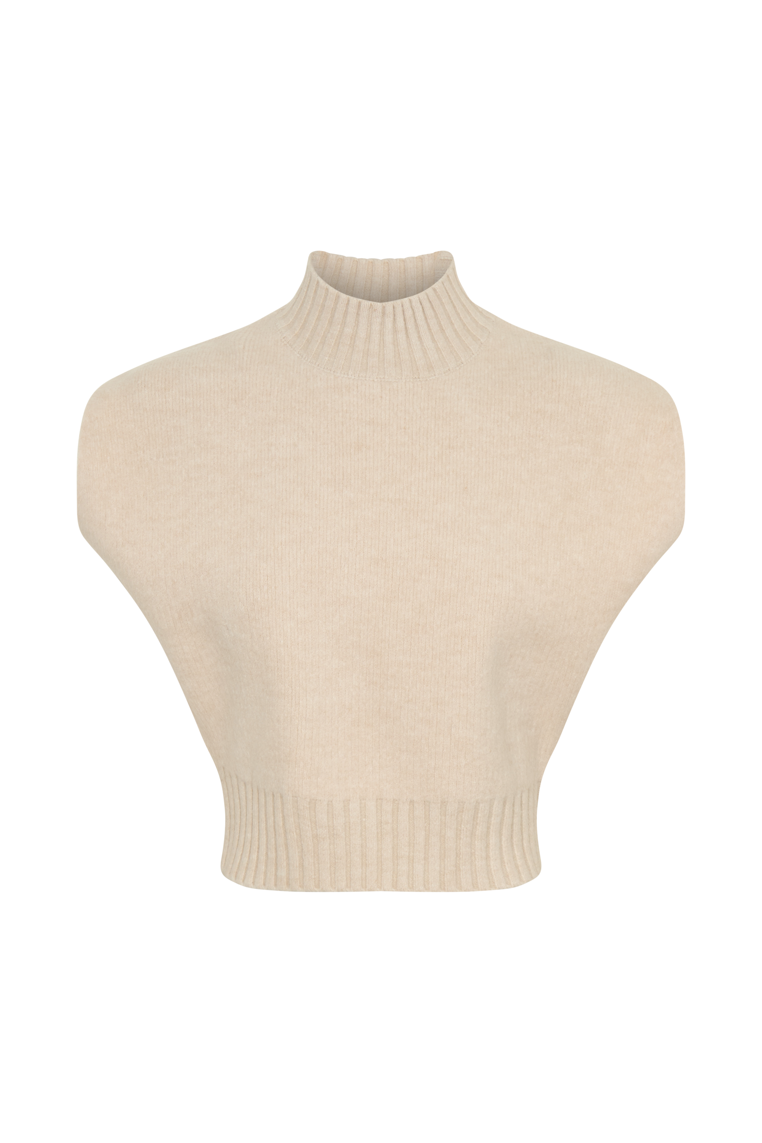Niko Knit Oversized Top - Ivory - Image 12