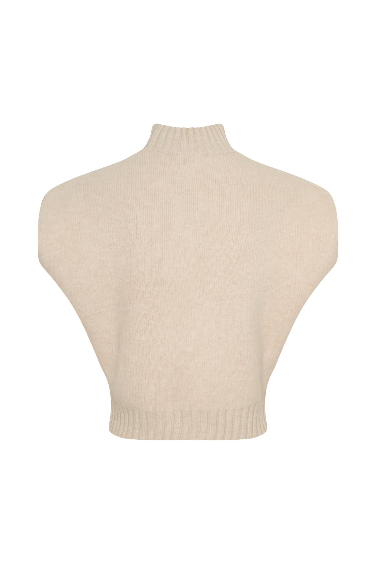 Niko Knit Oversized Top - Ivory - Image 11