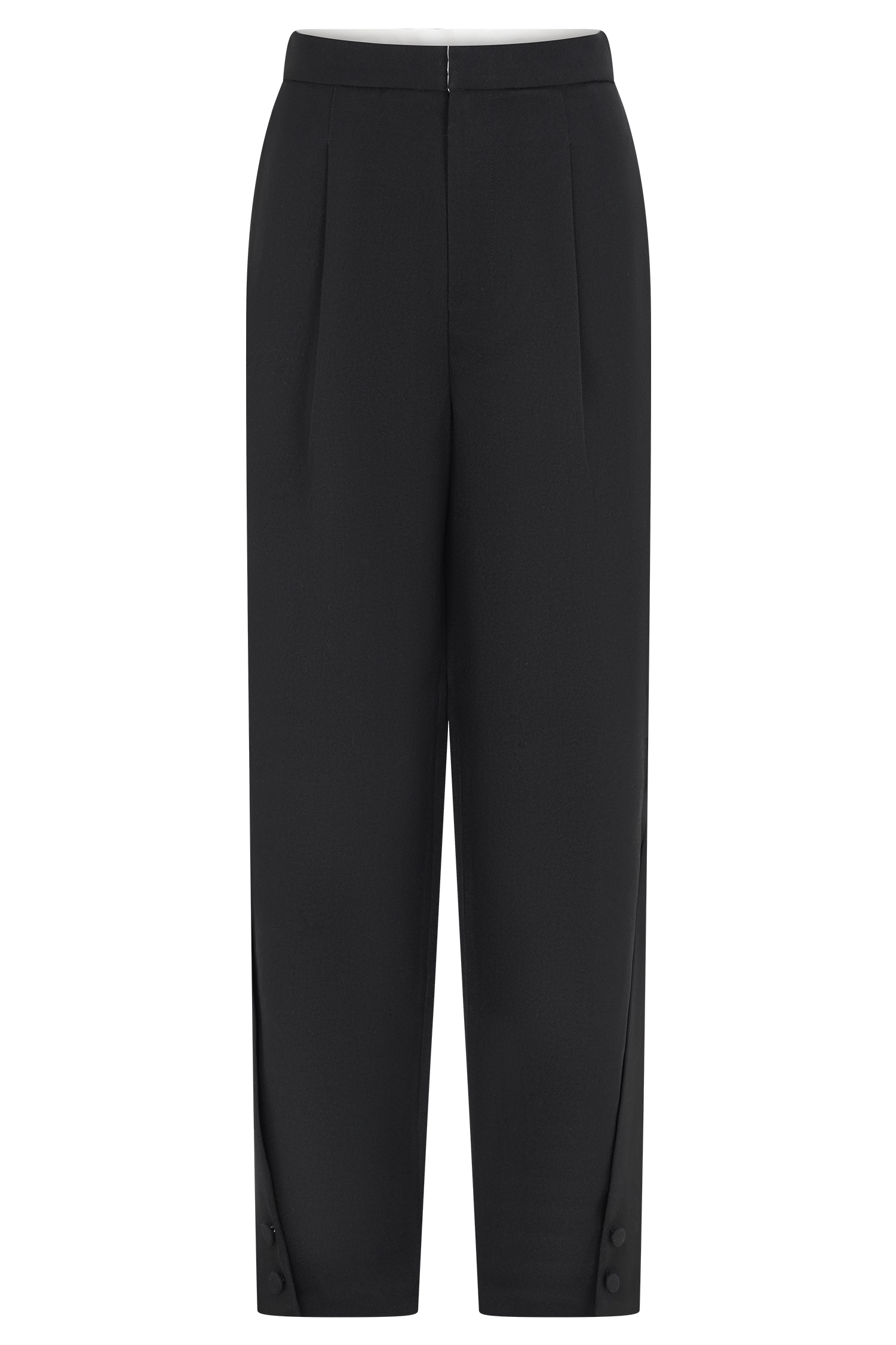 Olie Barrel Leg Suiting Pants - Black - Image 8