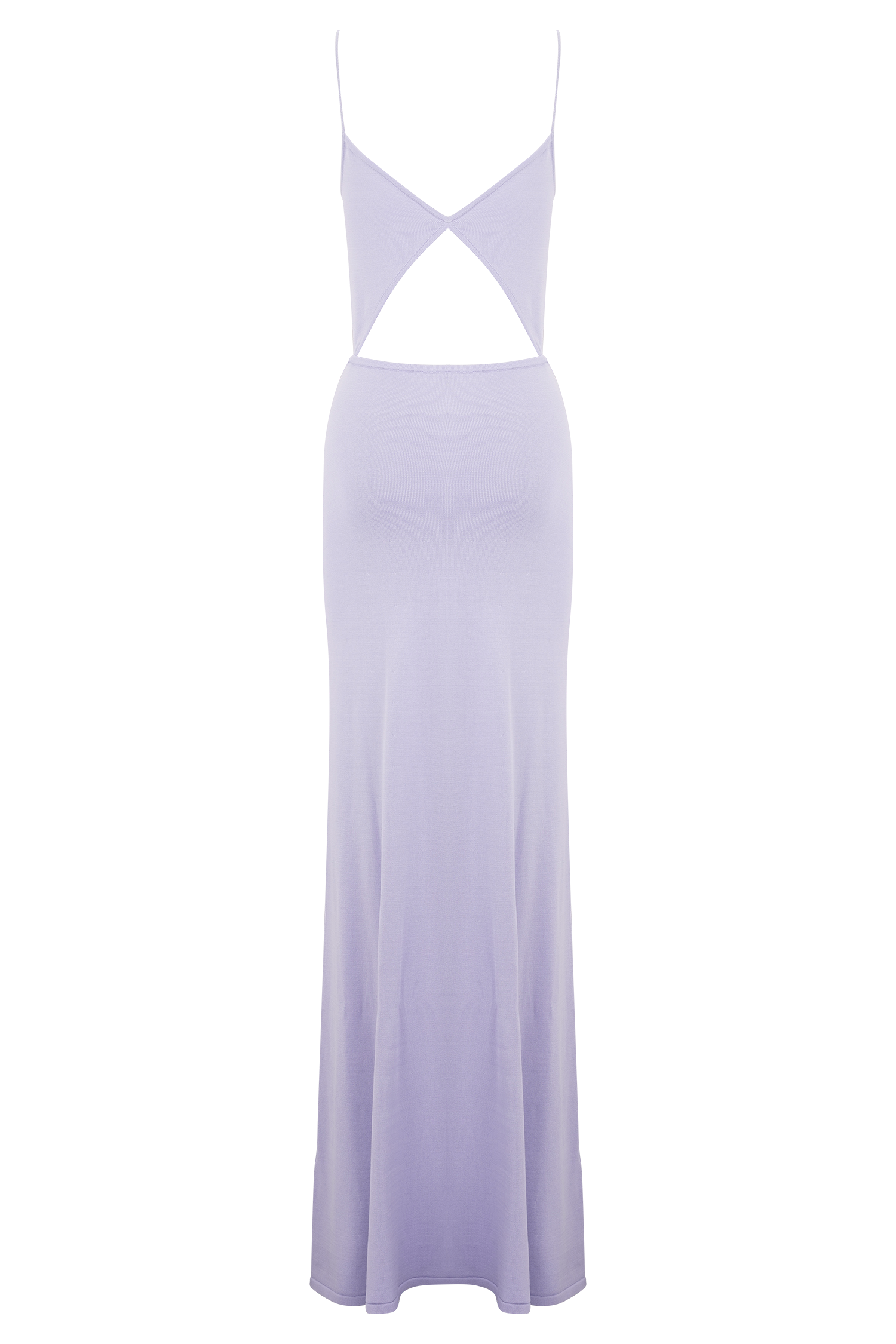Reama Wrap Over Knit Maxi Dress - Cornflower Blue - Image 10