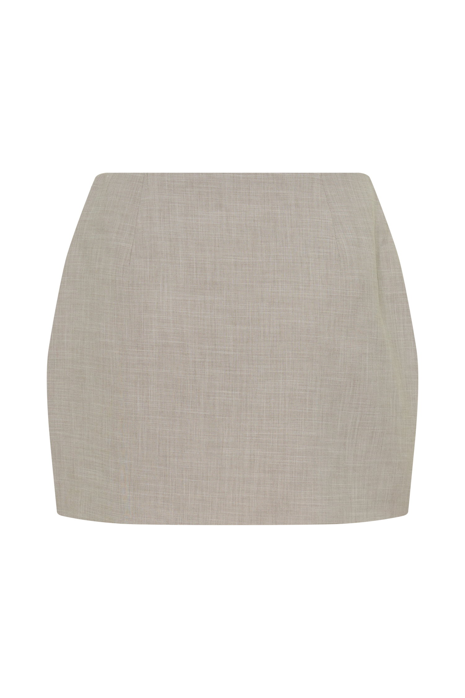Laila Suiting Mini Skirt - Grey - Image 8