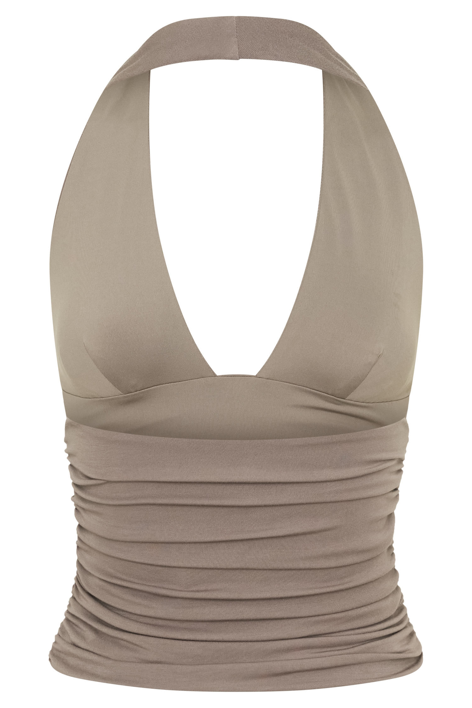 Peregrine Modal Gathered Halter Top - Neutral - Image 10