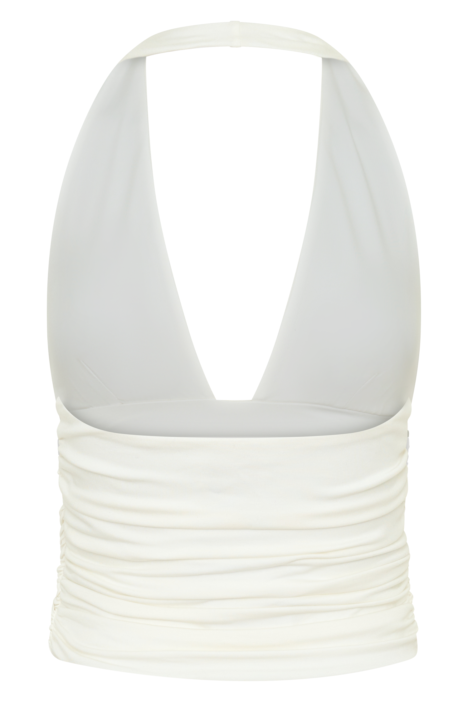 Peregrine Modal Gathered Halter Top - White - Image 10
