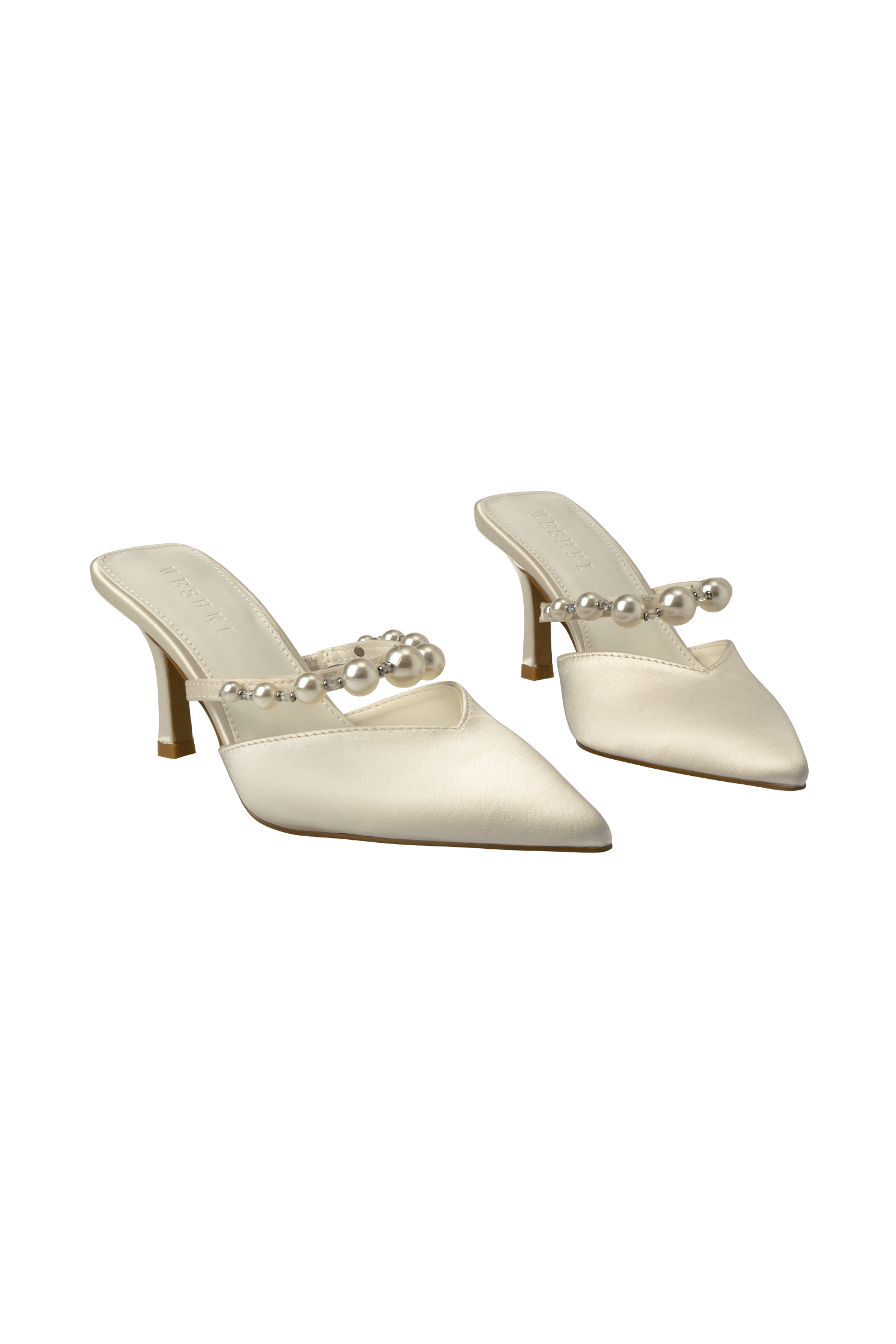 Karla Pearl Mule - Ivory - Image 8