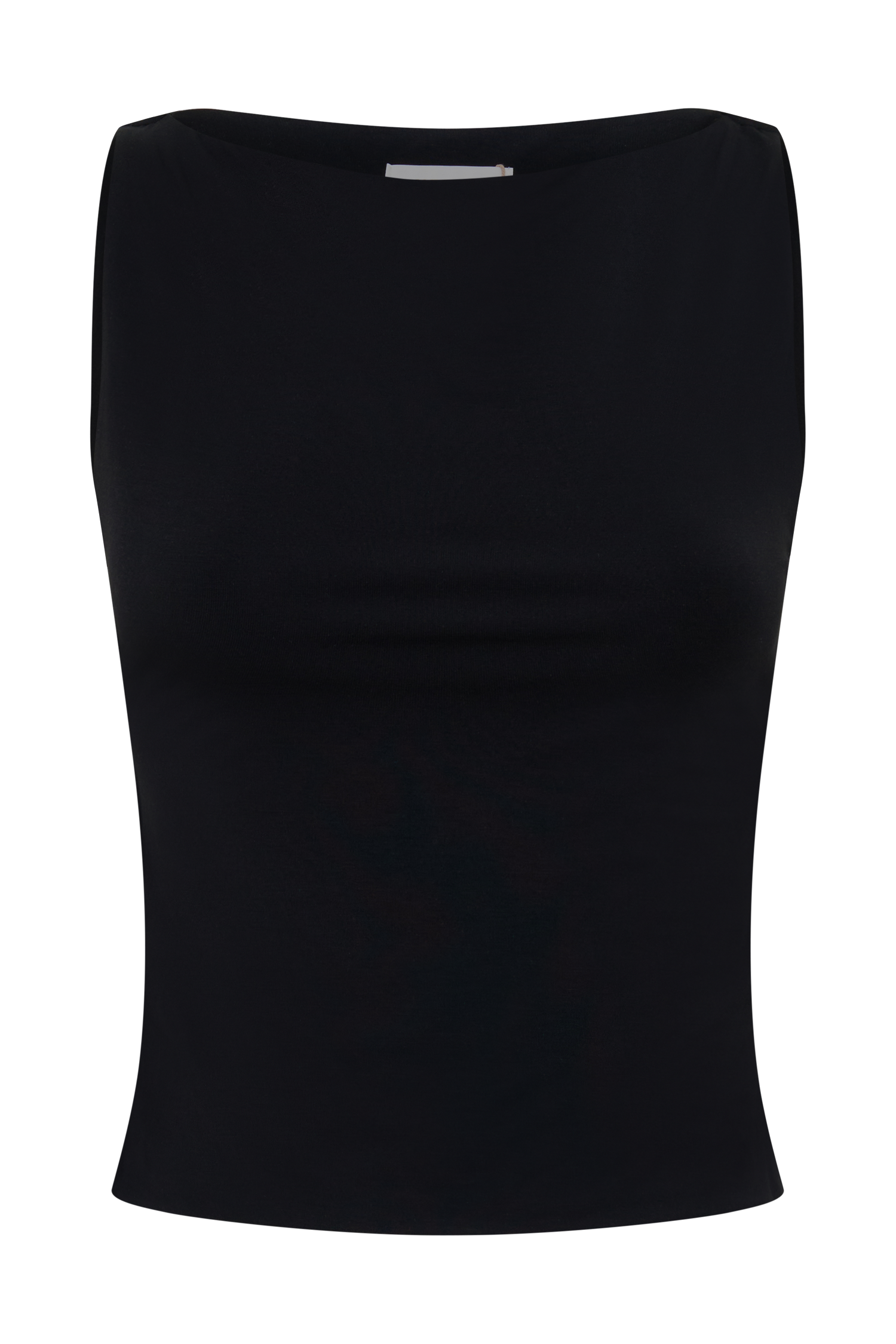 Nicolette Sleeveless Tank Top - Black - Image 9