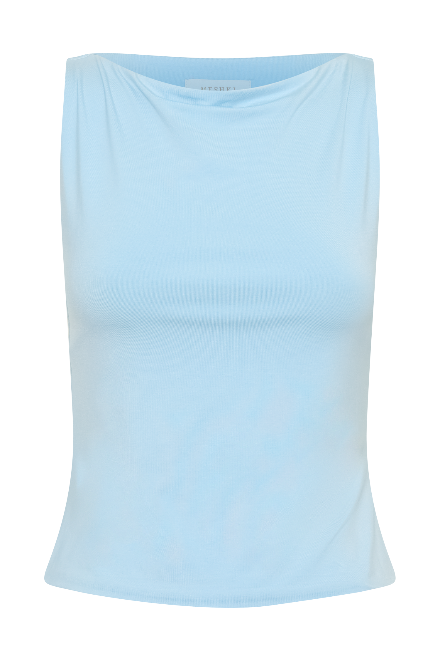 Nicolette Sleeveless Tank Top - Pale Blue - Image 9