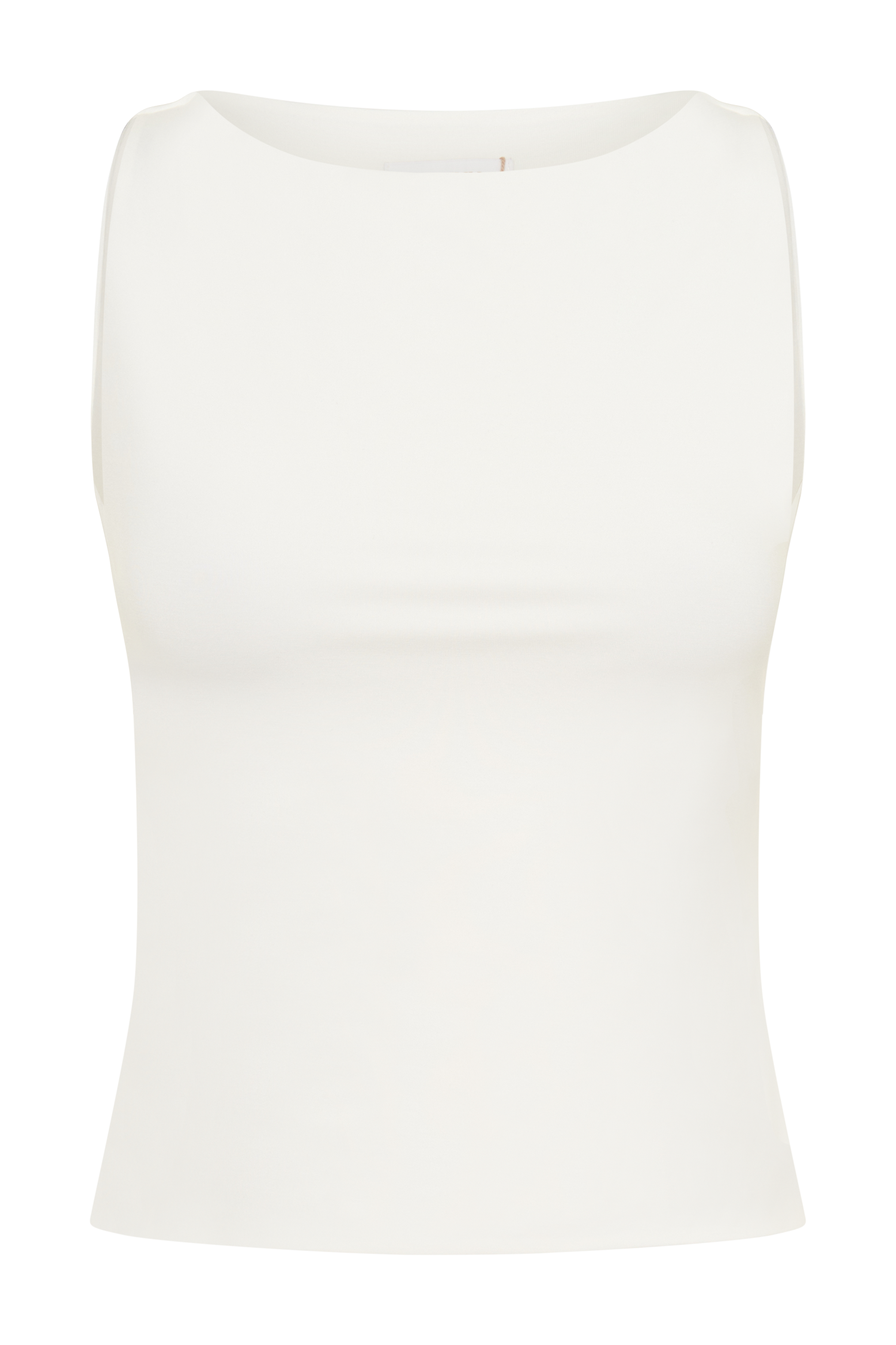 Nicolette Sleeveless Tank Top - White - Image 7