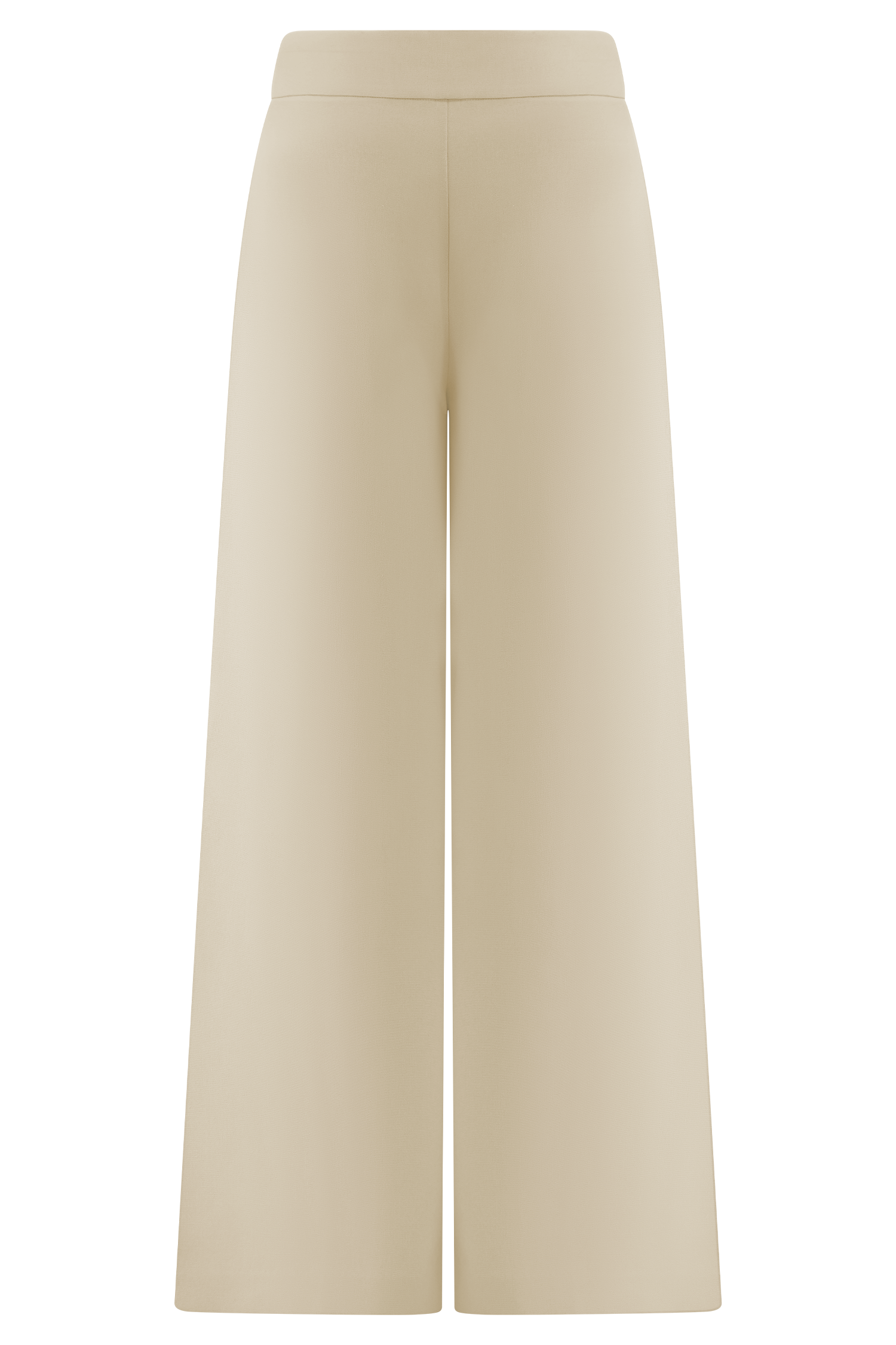 Raya Mid Rise Wide Leg Linen Pant - Natural Beige - Image 8